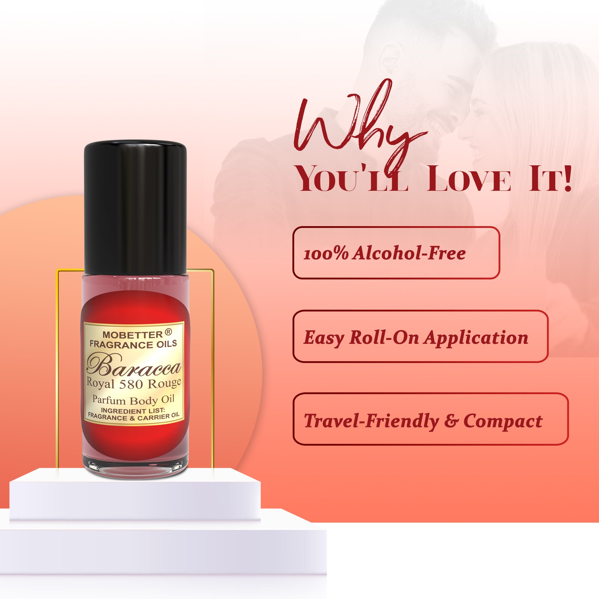 Image of Baracca Royal 580 Rouge 1 Oz Perfume Body Oil