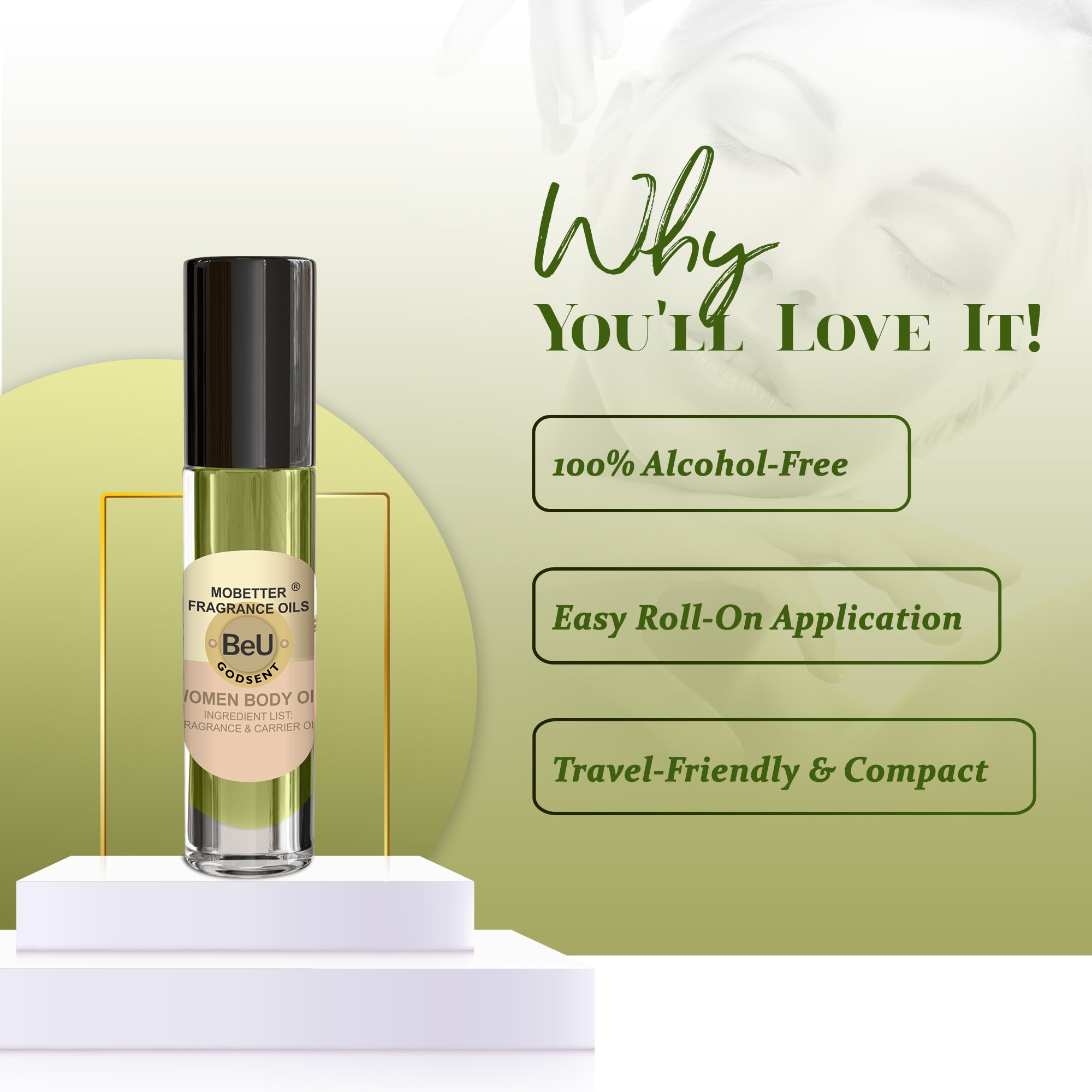 Image of Beu Godsent Perfume Body Oil