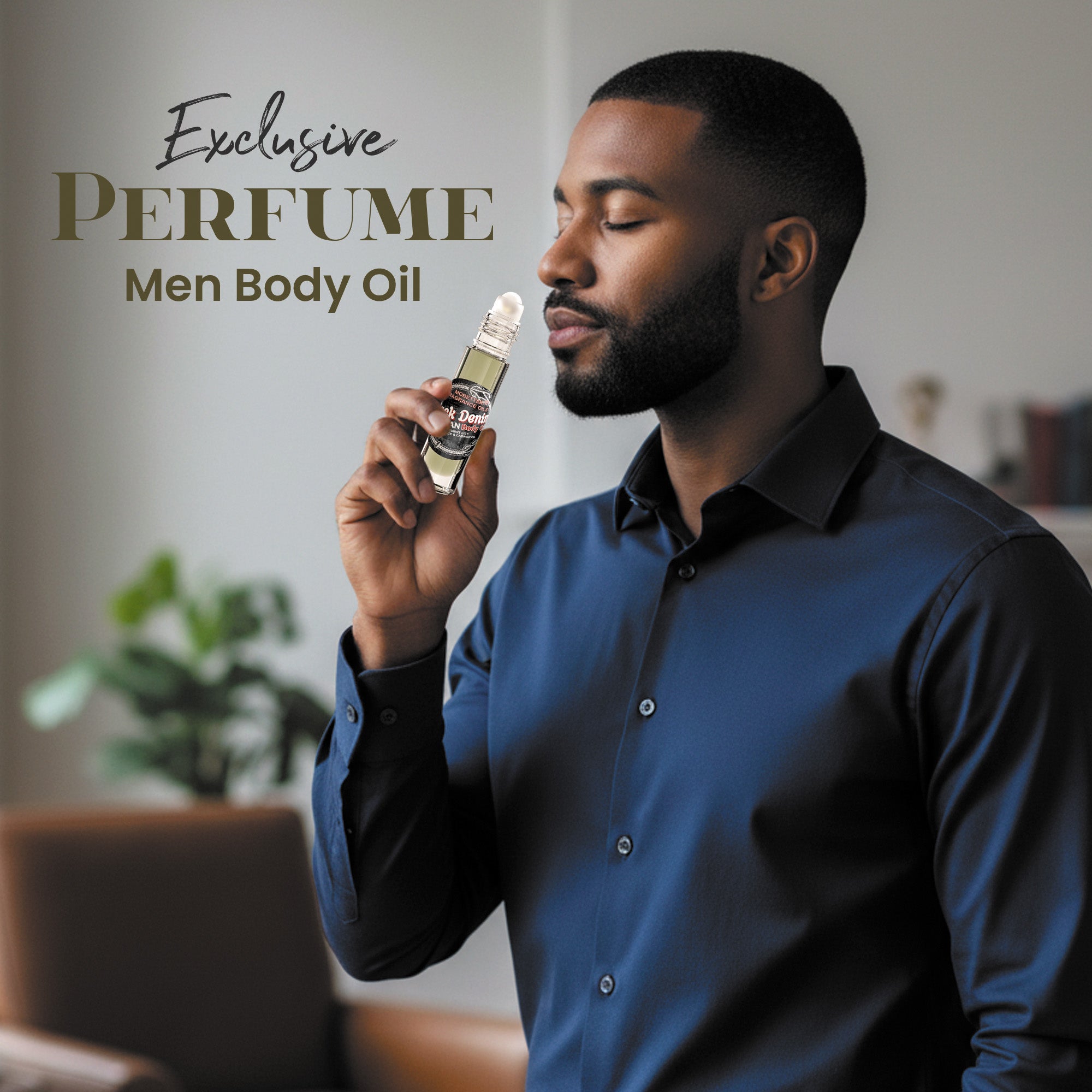 Image of Black Denim Perfume Body Oil