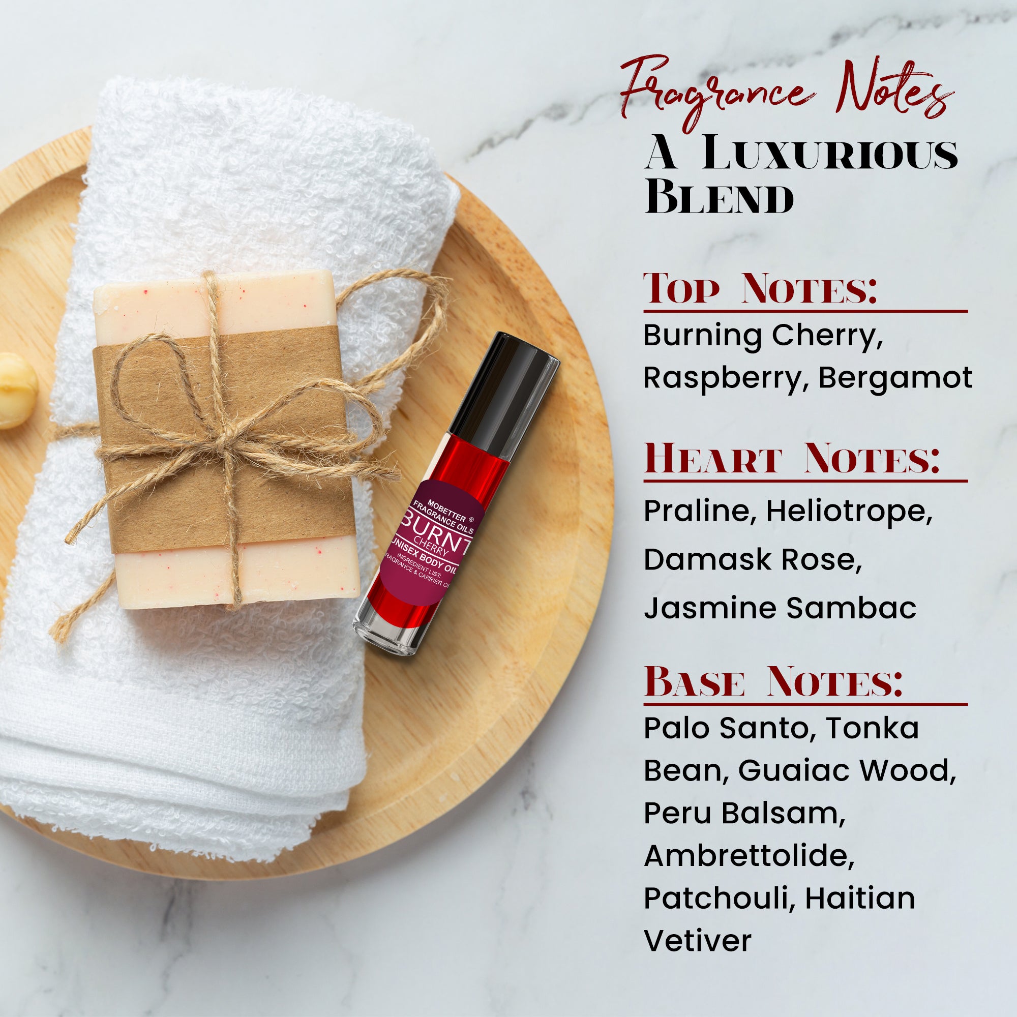 Image of Burnt Cherry Perfume Body Oil