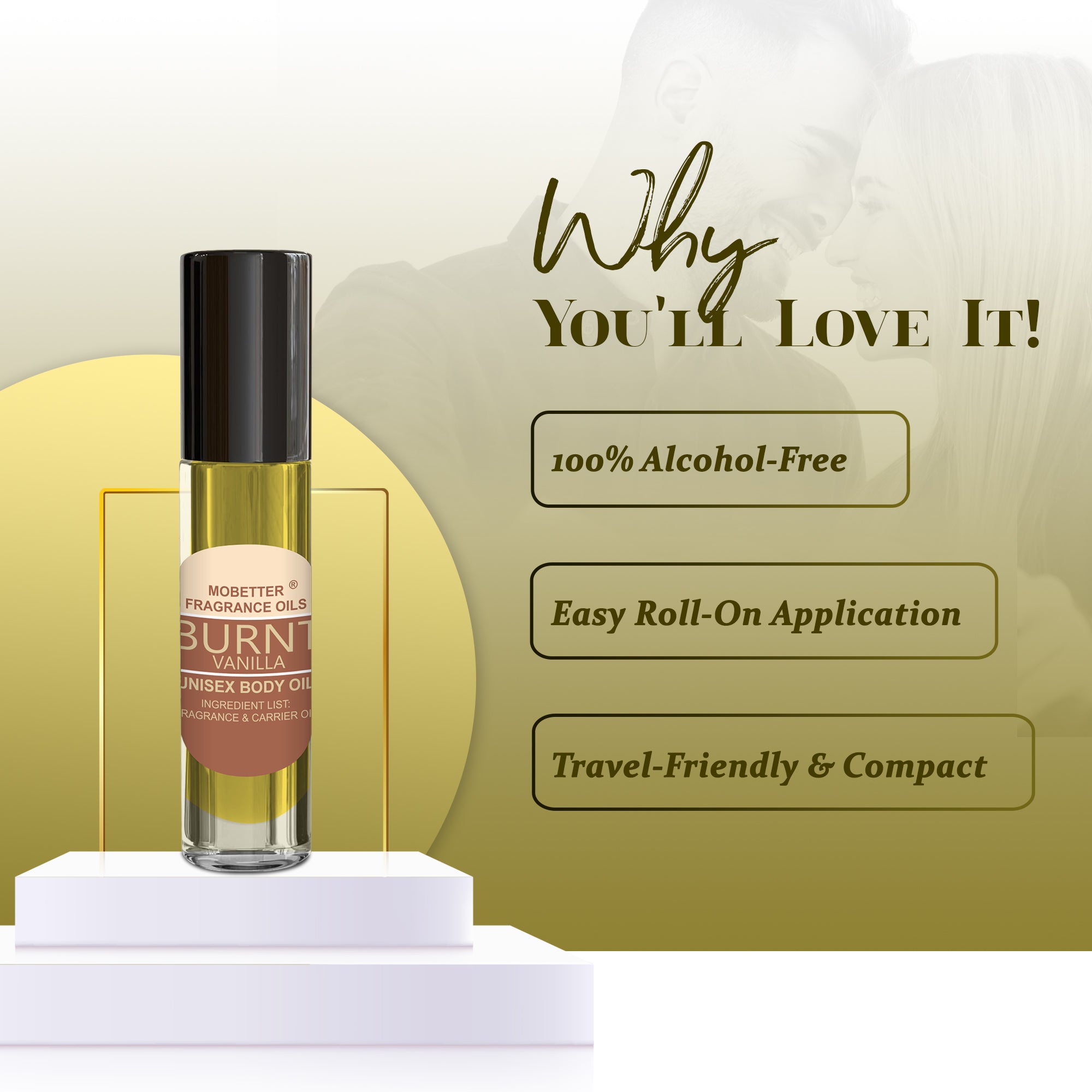 Image of Burnt Vanilla Perfume Body Oil