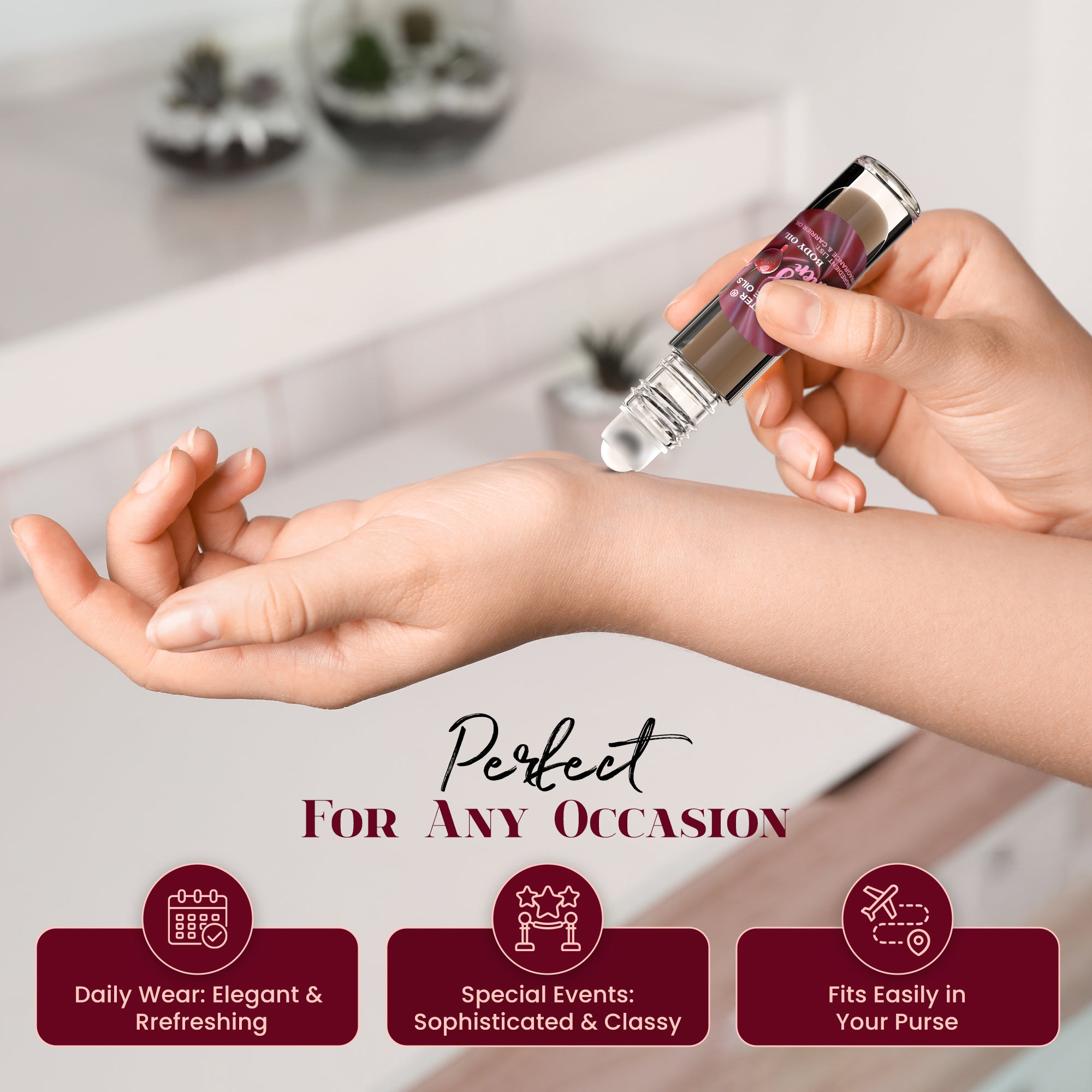 Image of Cherry Leather Perfume Body Oil