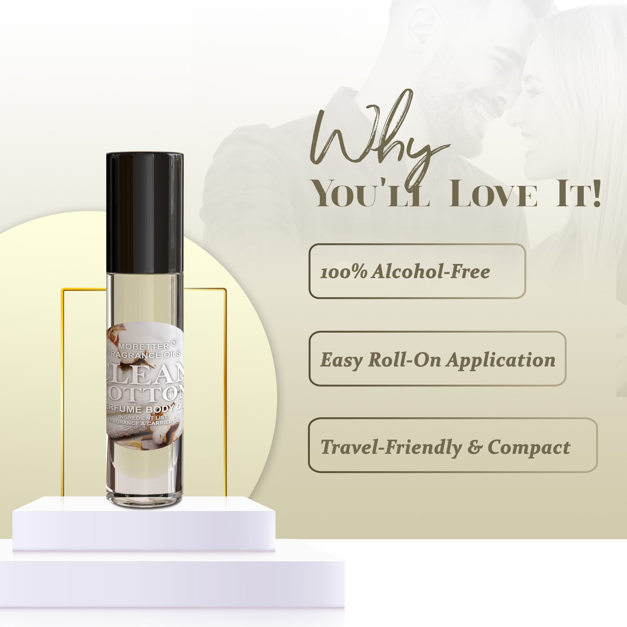 Image of Clean Cotton Perfume Body Oil