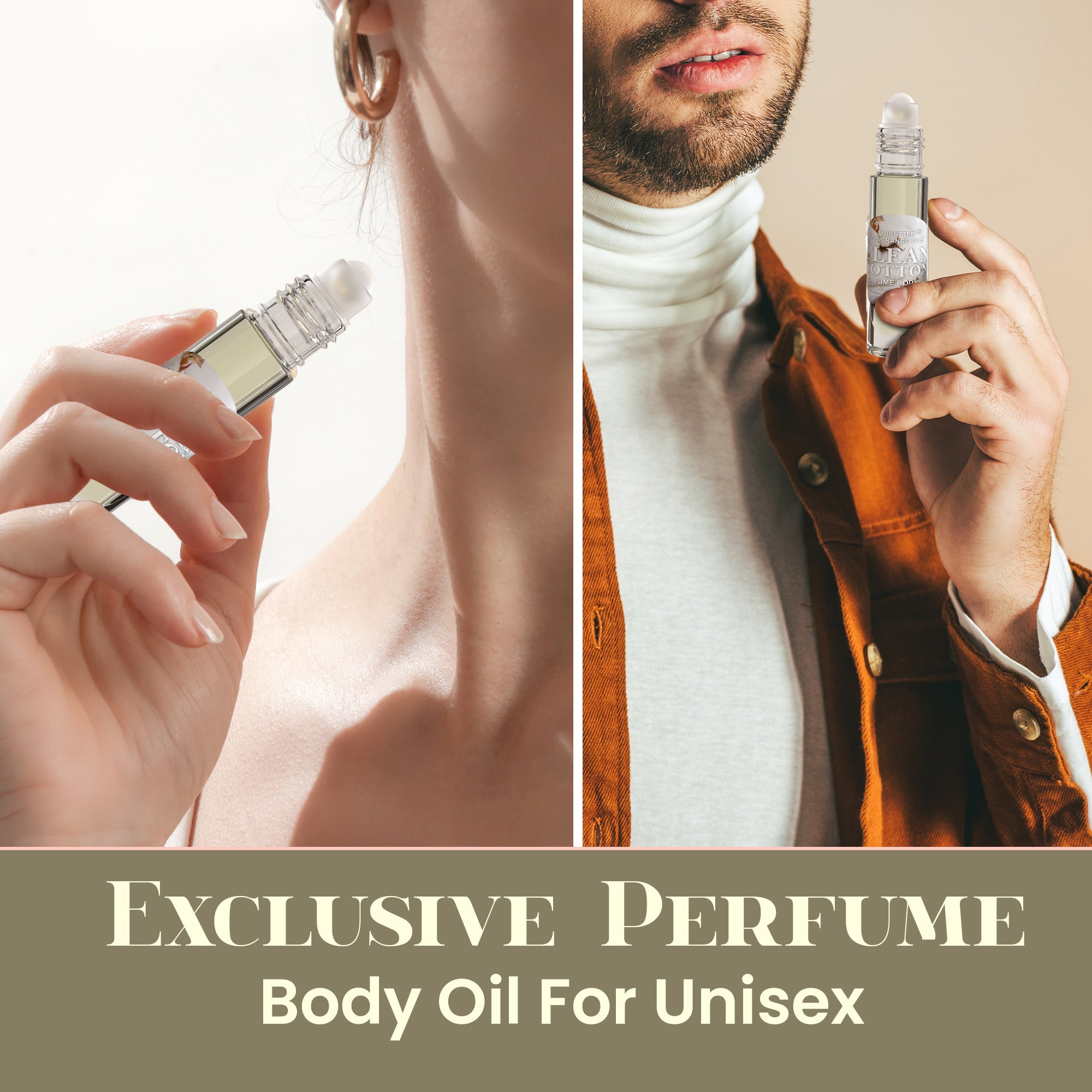 Image of Clean Cotton Perfume Body Oil
