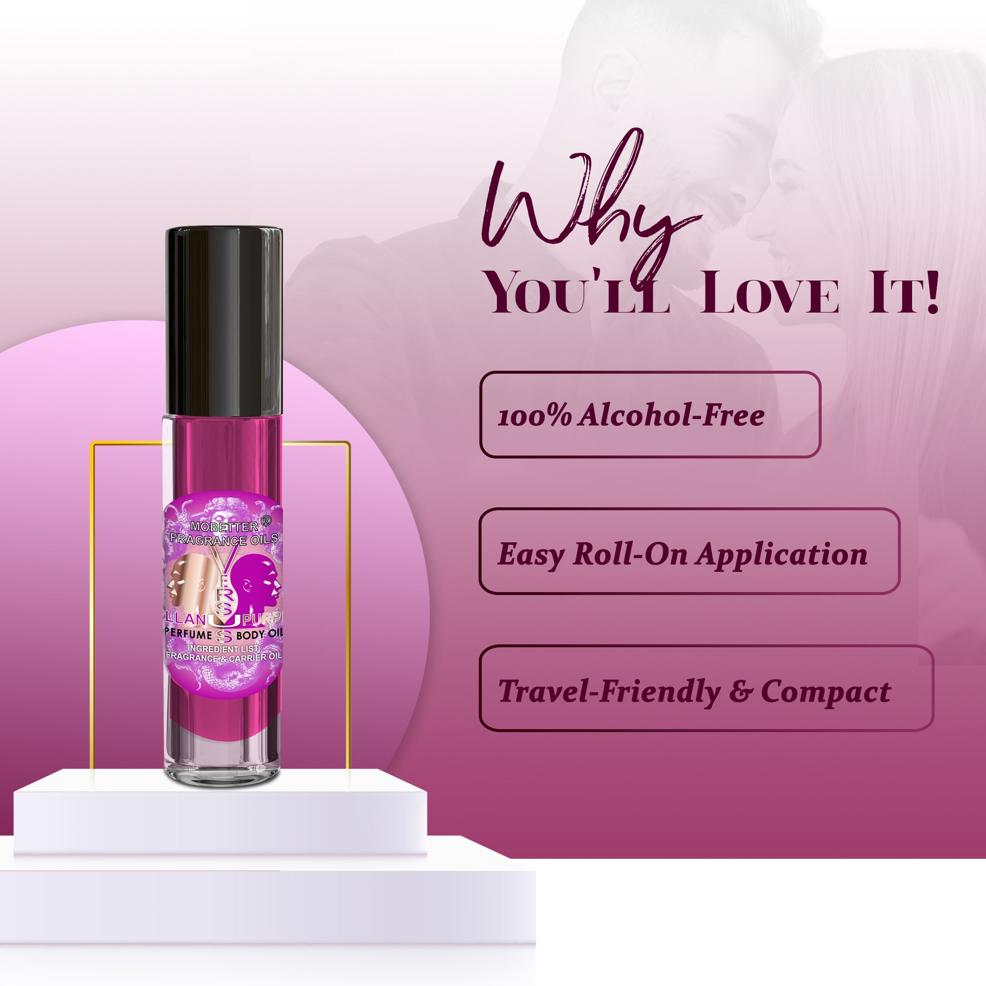Image of Dillan Versus Purple Perfume Body Oil