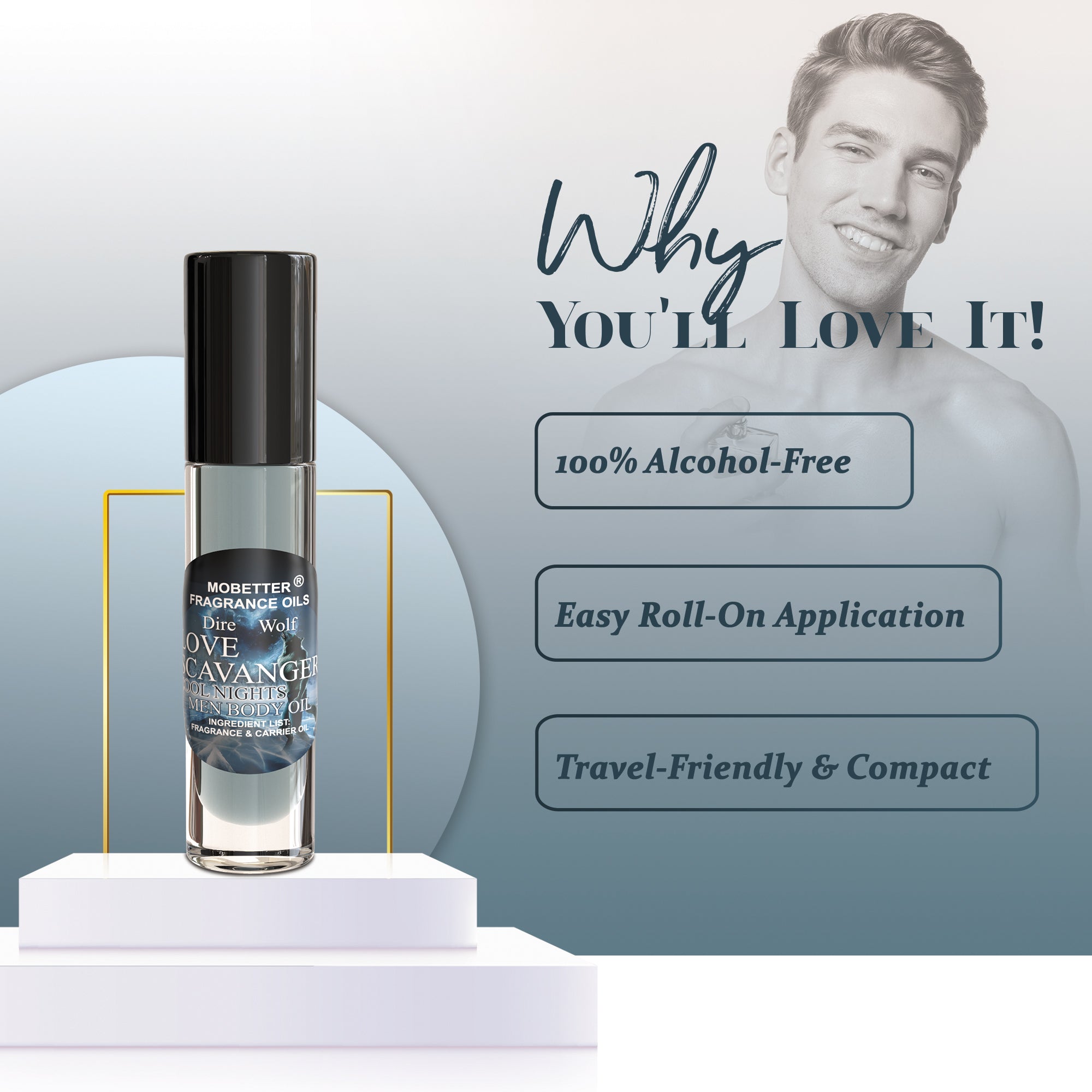 Image of Dire Wolf Love Scavanger Cool Nights Perfume Body Oil