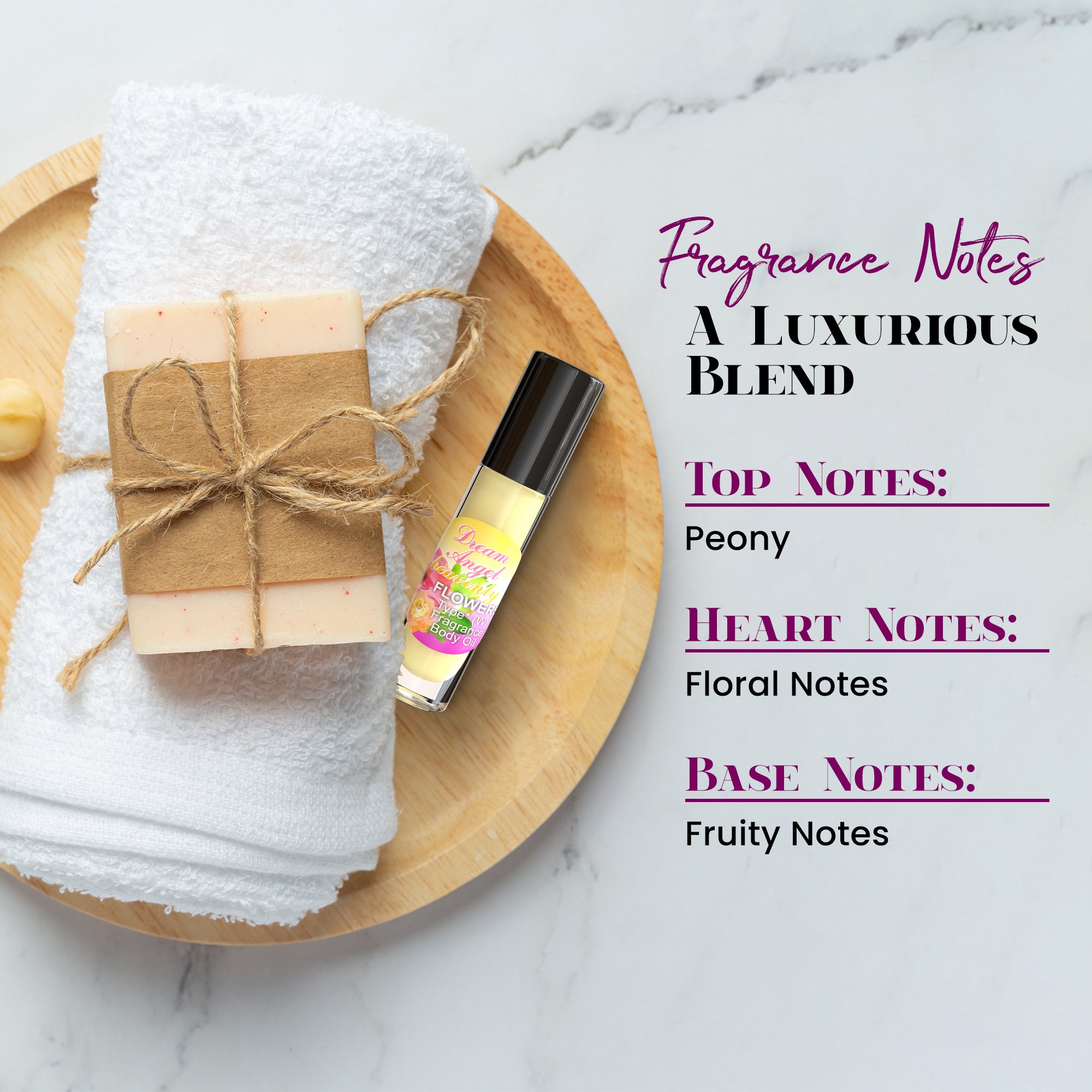 Image of Dream Angel Heavenly Flowers Perfume Body Oil