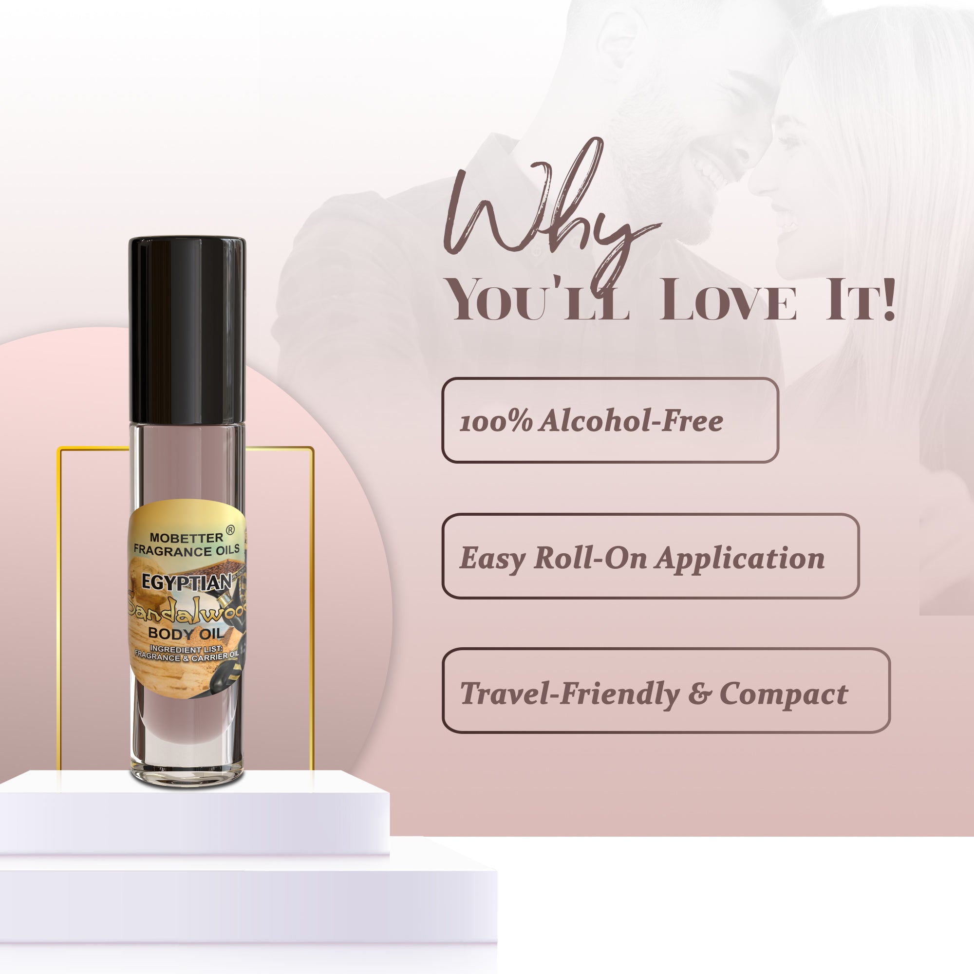 Image of Egyptian Sandalwood Perfume Body Oil