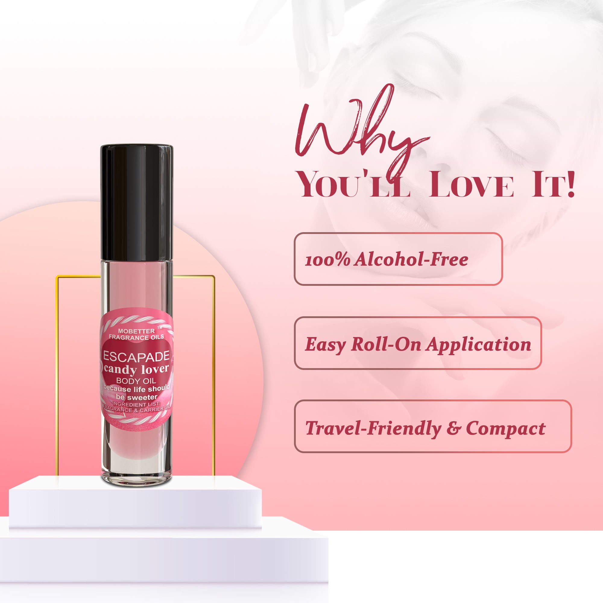 Image of Escapade Candy Lover Perfume Body Oil