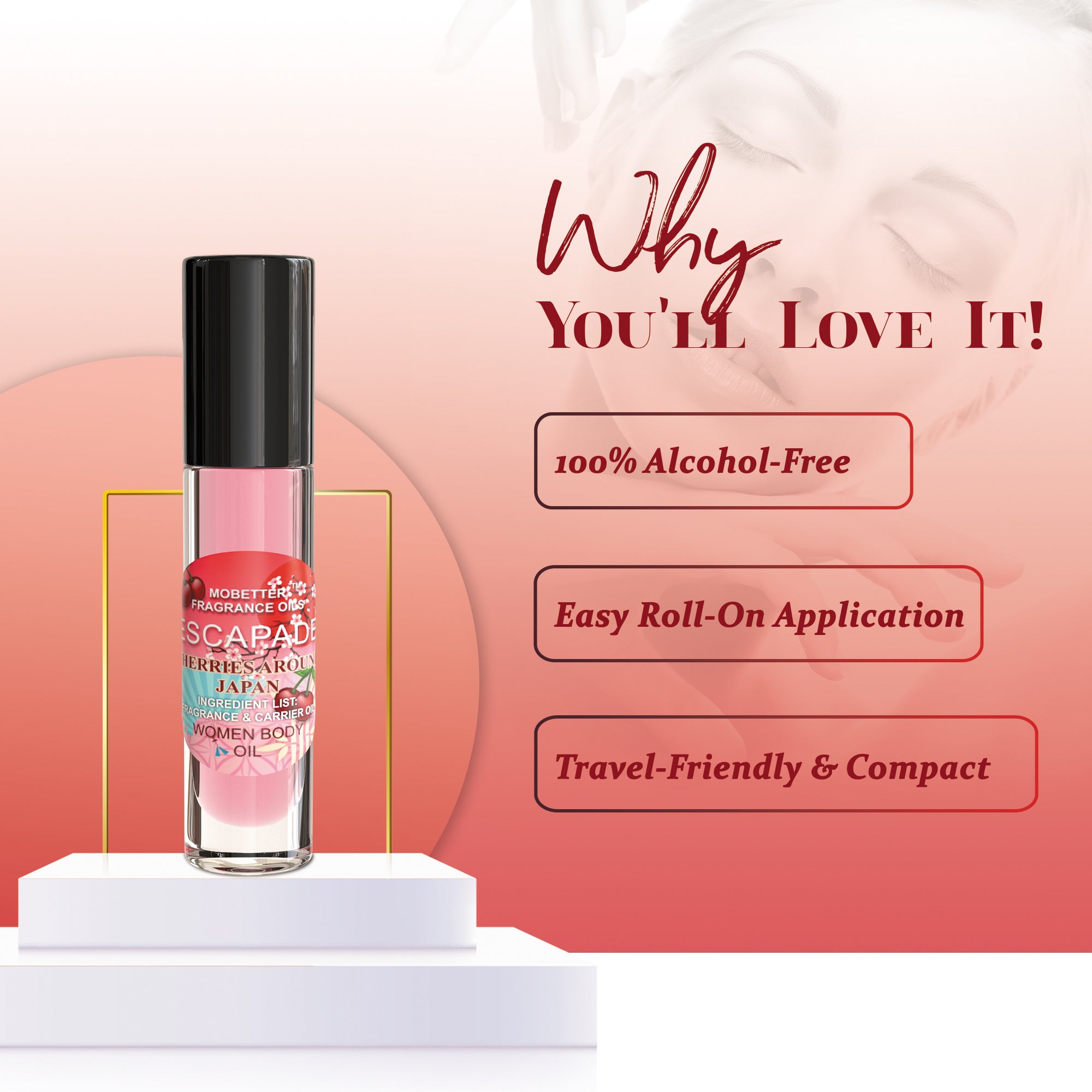Image of Escapade Cherries In Japan Perfume Body Oil