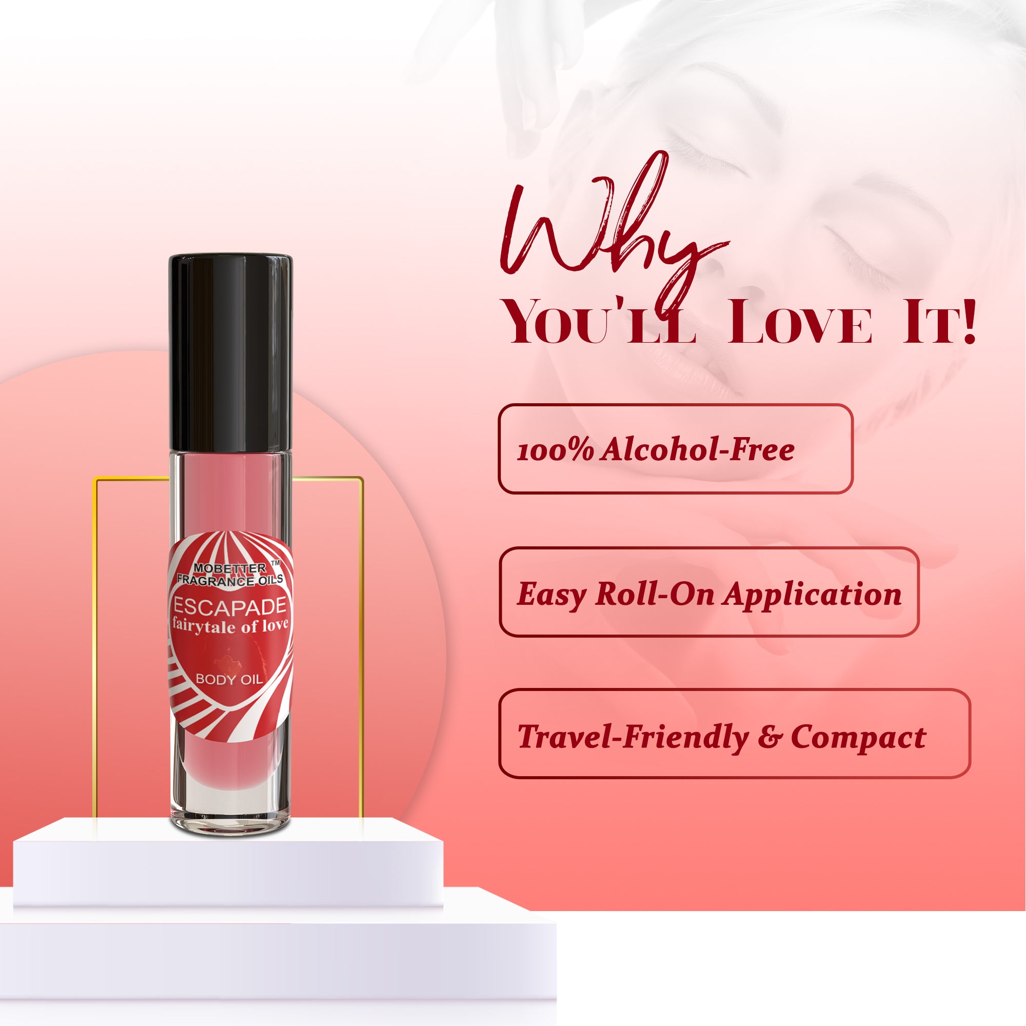 Image of Escapade Fairytale of Love Perfume Body Oil