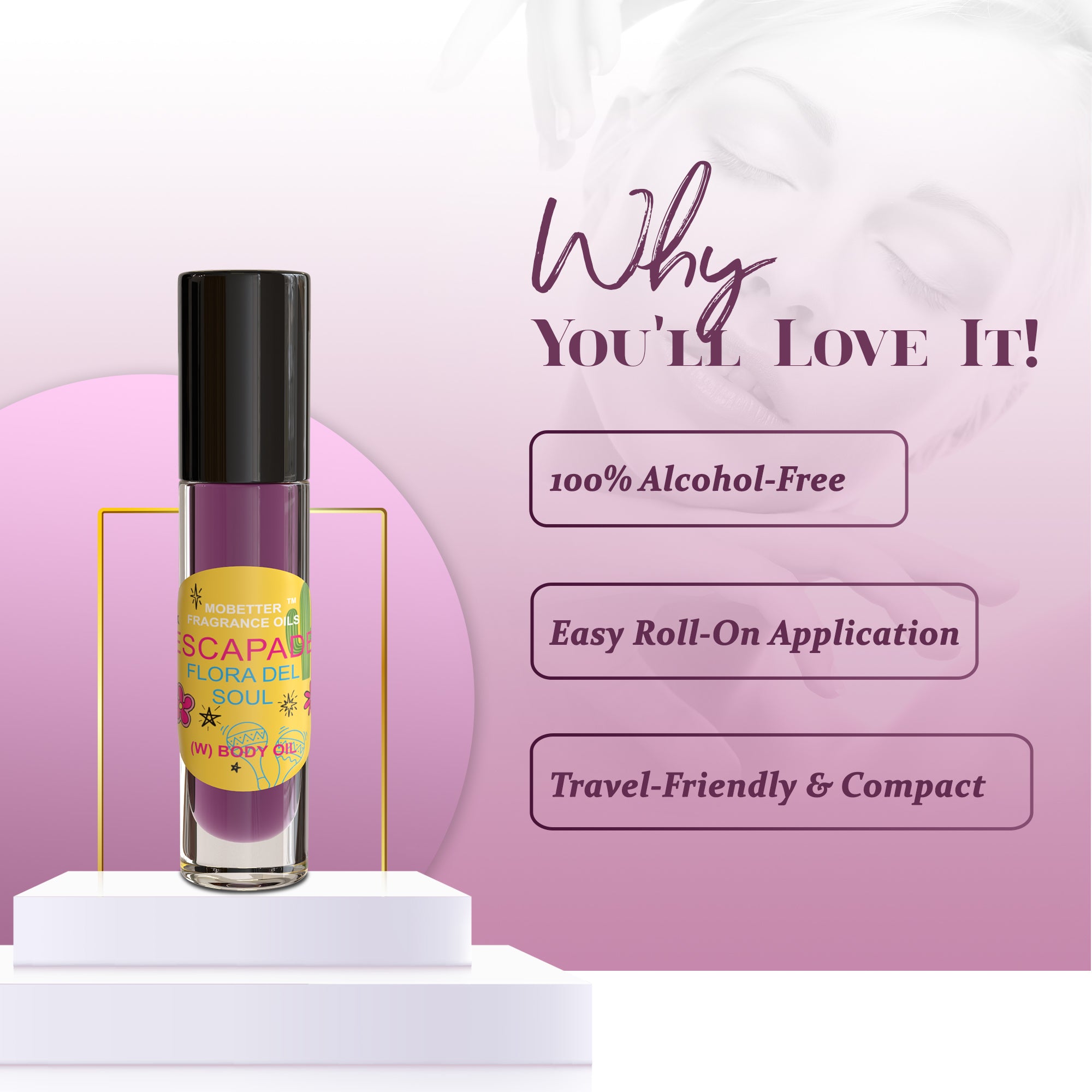 Image of Escapade Flora Del Soul Perfume Body Oil
