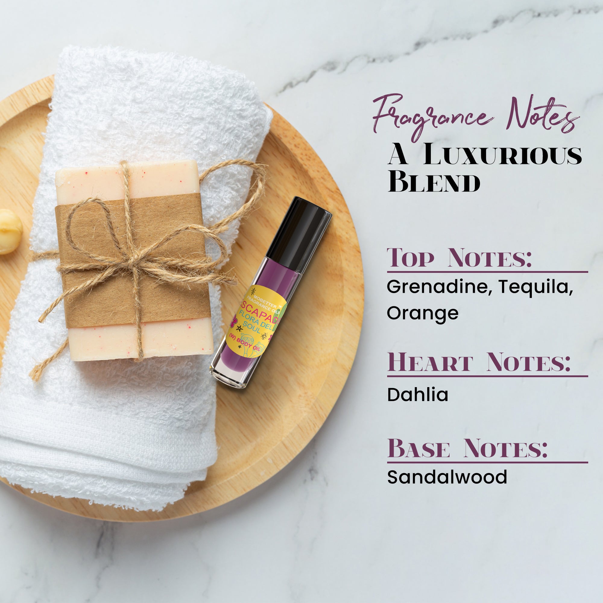 Image of Escapade Flora Del Soul Perfume Body Oil