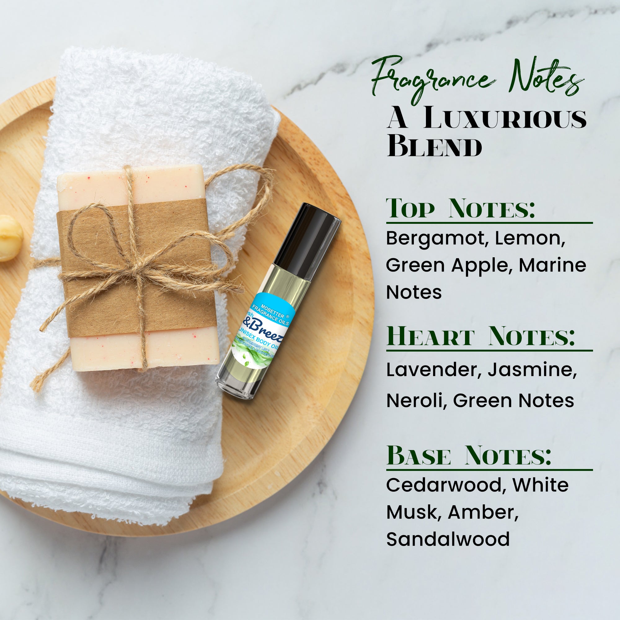 Image of Fresh & Breezy Perfume Body Oil
