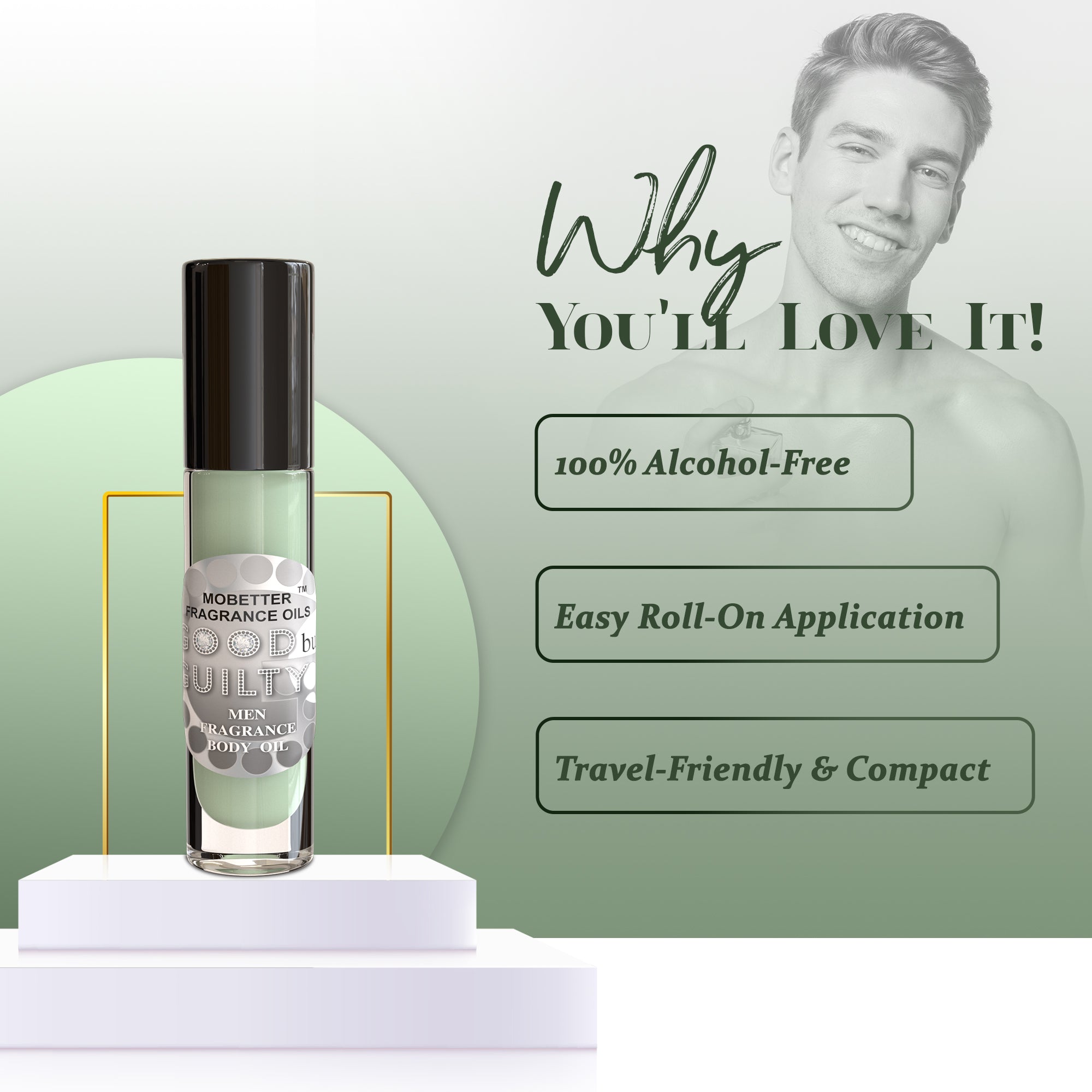 Image of Good But Guilty Men Perfume Body Oil