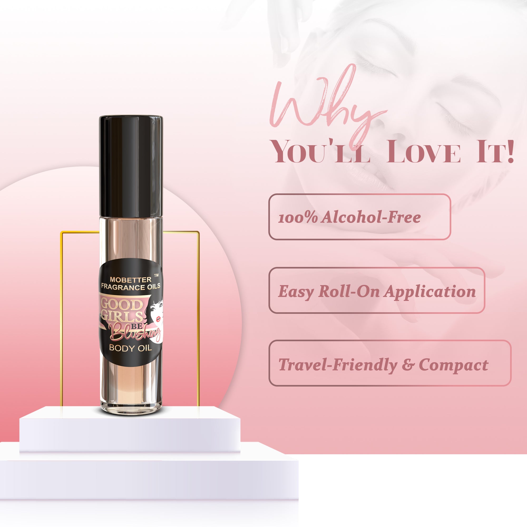 Image of Good Girls Be Blushing Perfume Body Oil