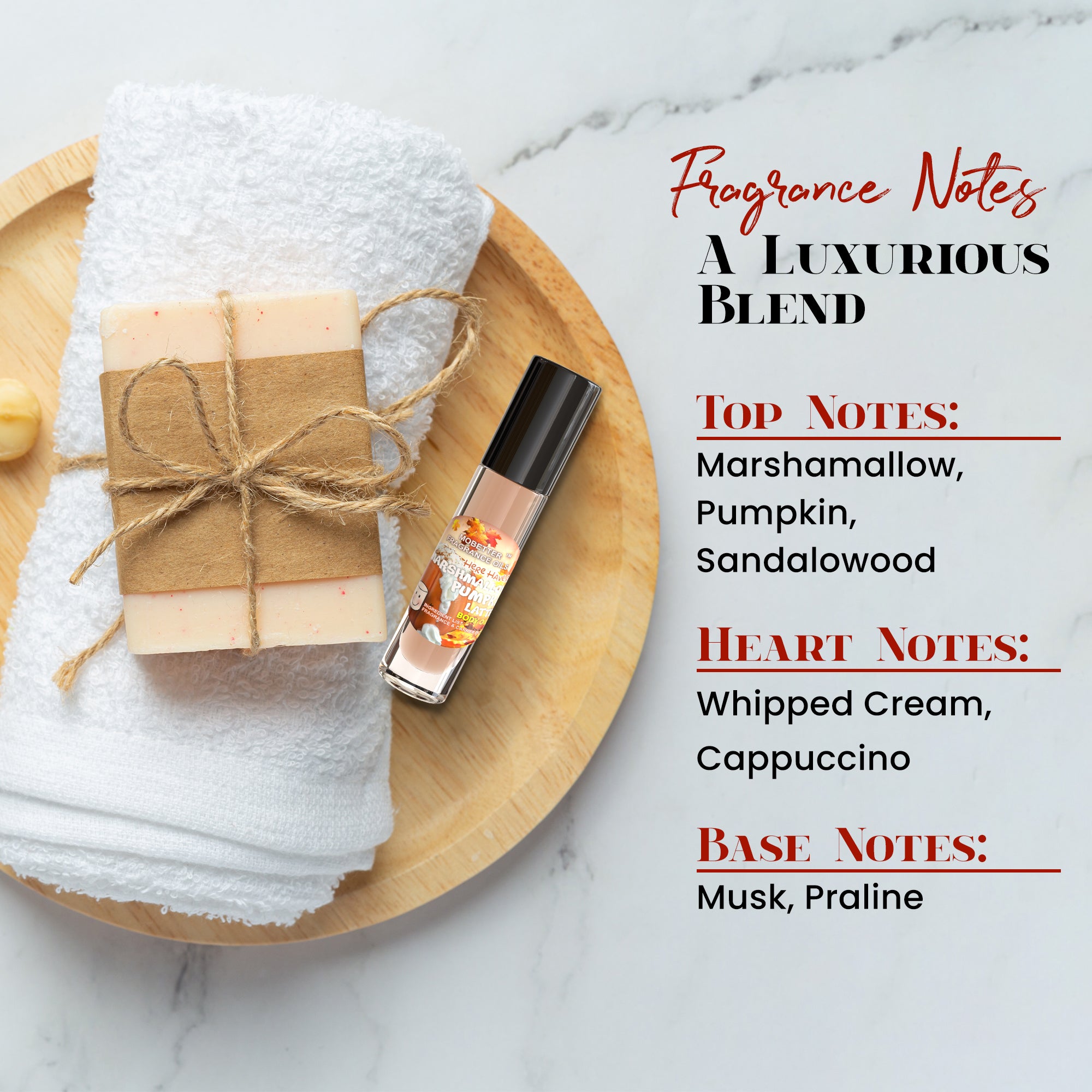 Image of Here Have a Marshmallow Pumpkin Latte Perfume Body Oil