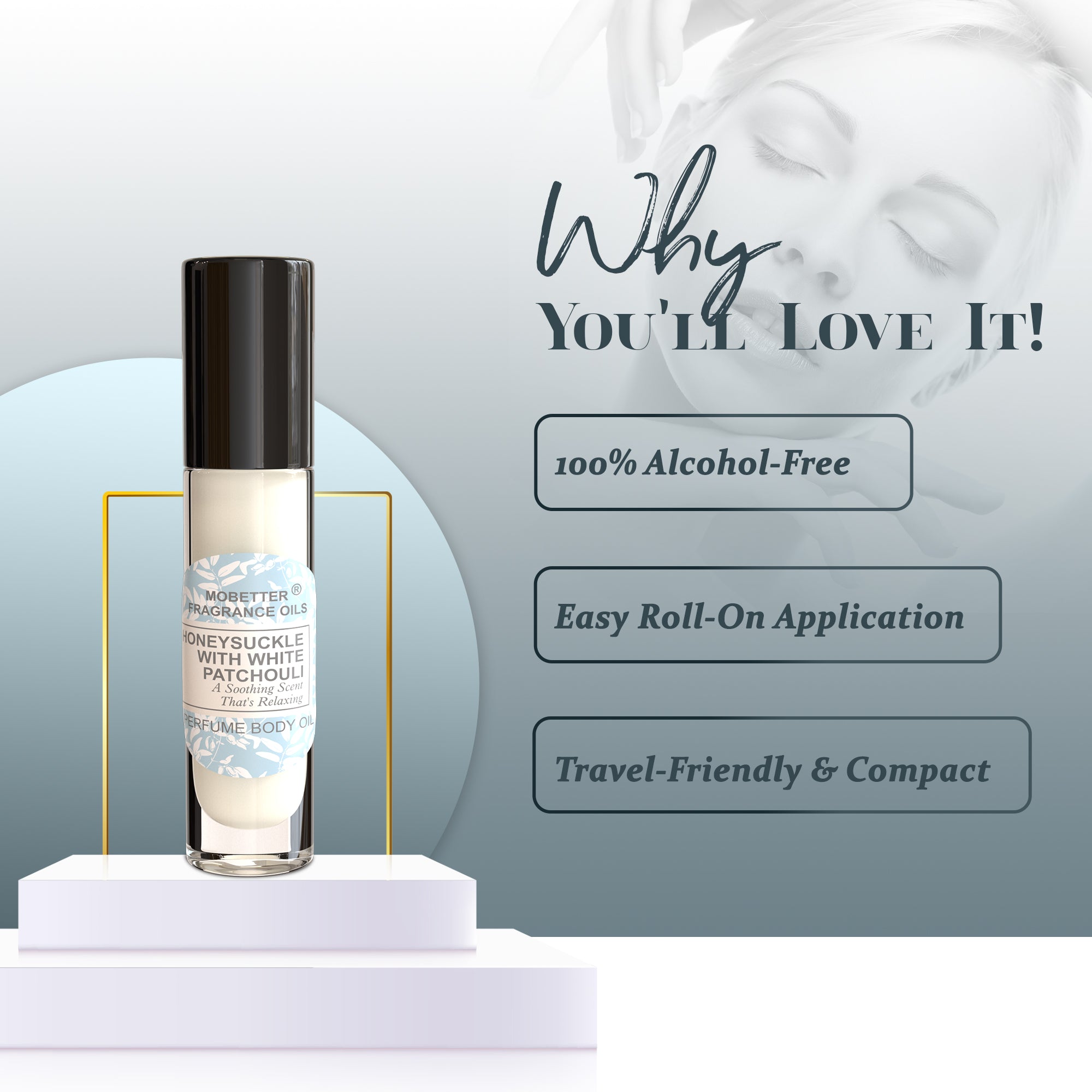 Image of Honeysuckle with White Patchouli Perfume Body Oil