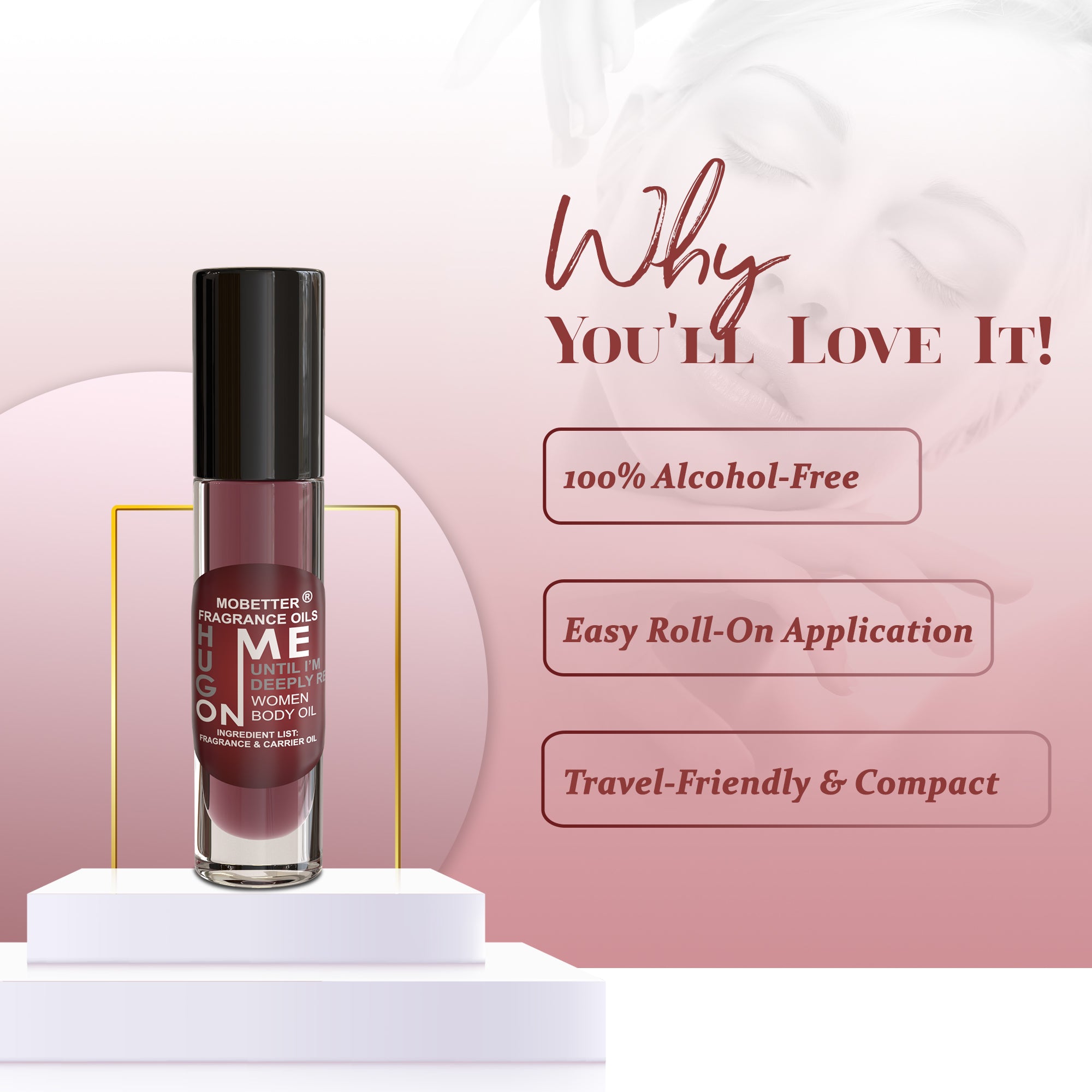 Image of Hug On Me Until I'm Deeply Red Perfume Body Oil