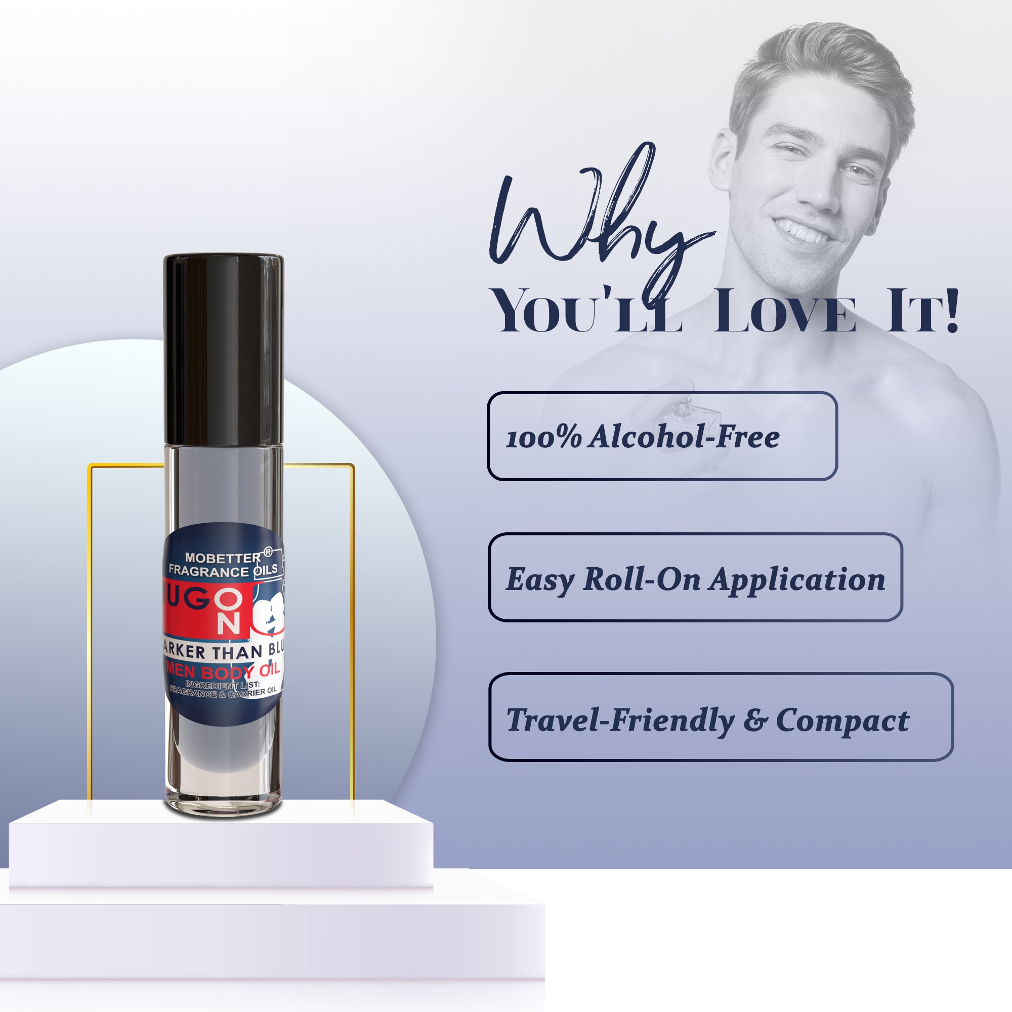 Image of Hug On U Darker Than Blue Perfume Body Oil