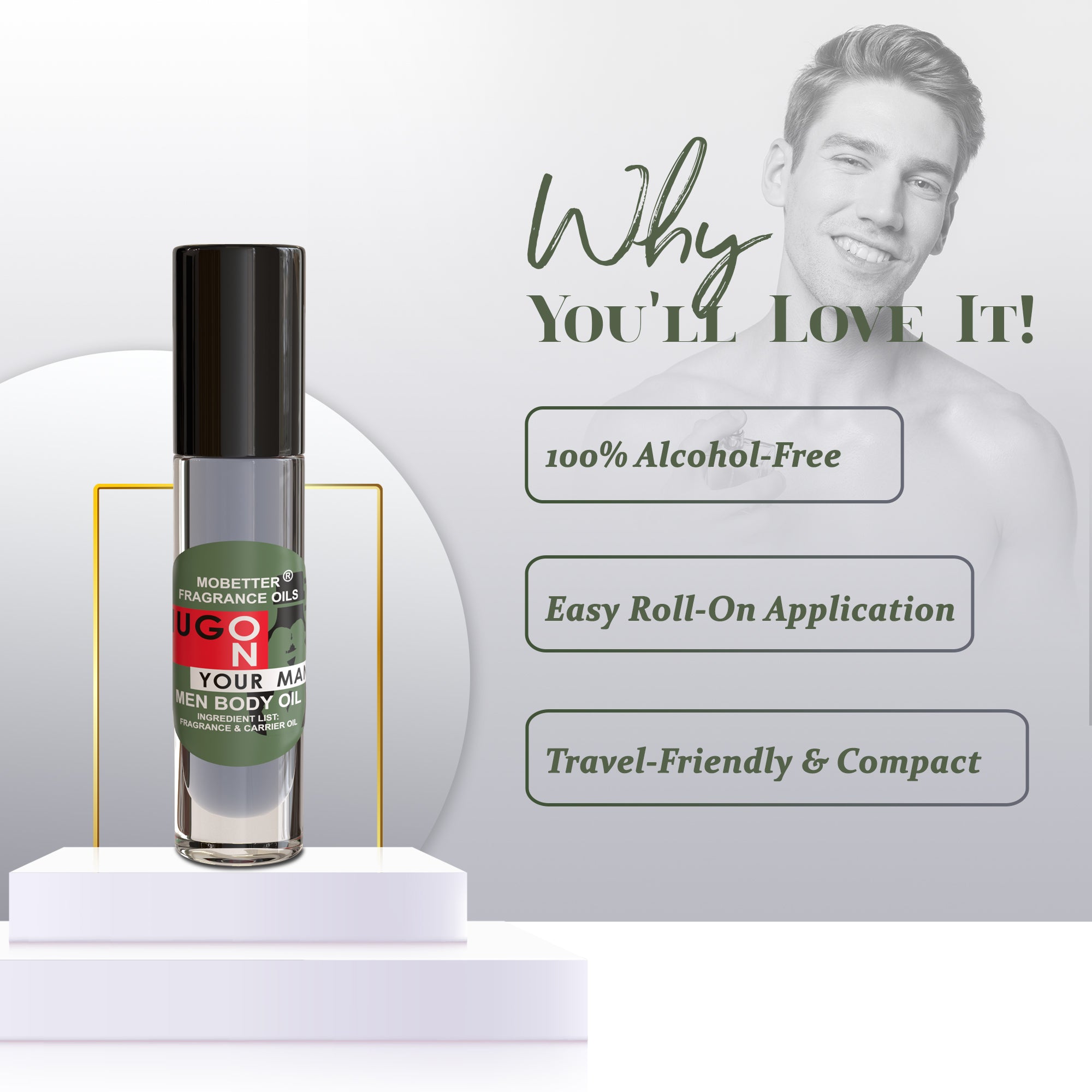 Image of Hug On Your Man Perfume Body Oil