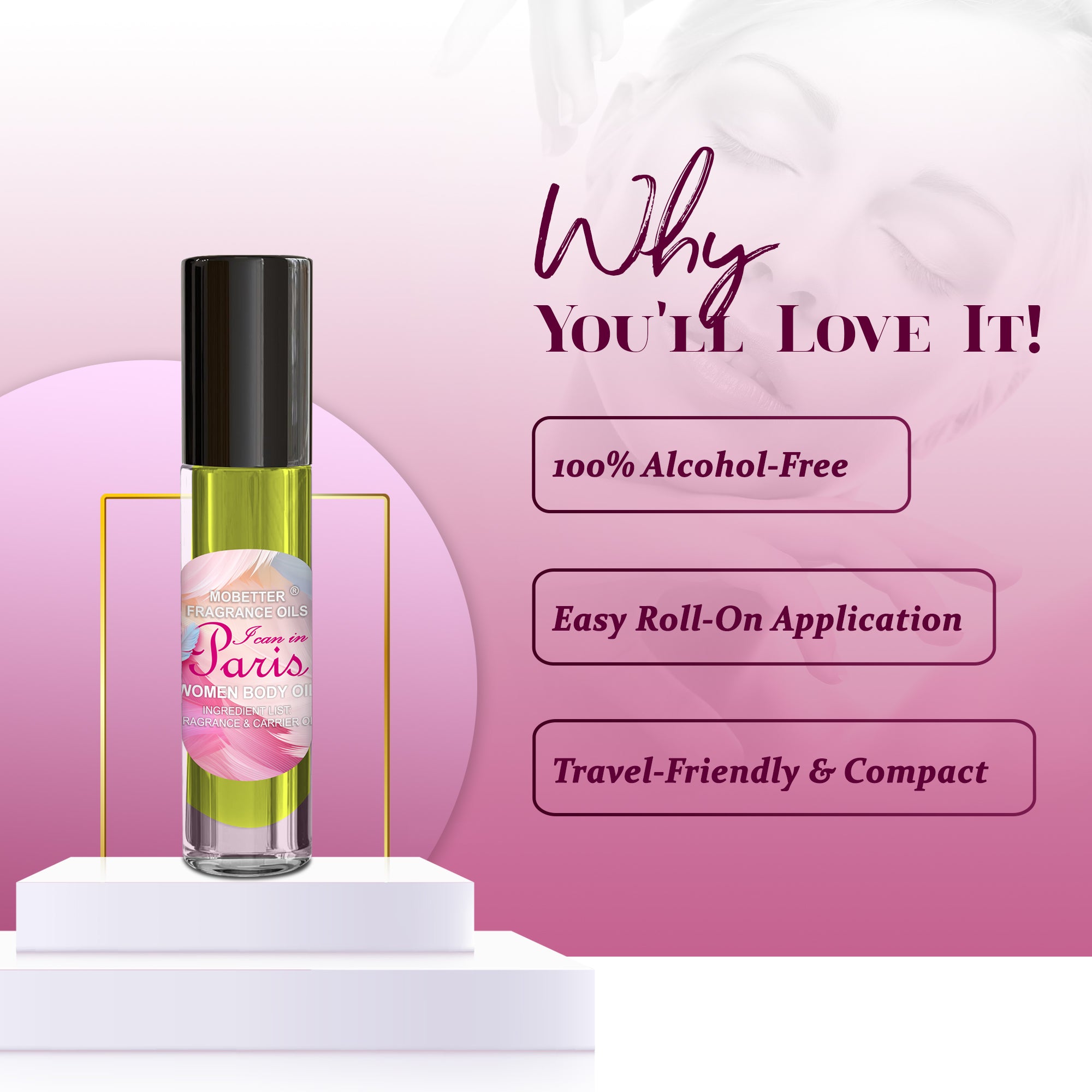 Image of I Can In Paris Perfume Body Oil