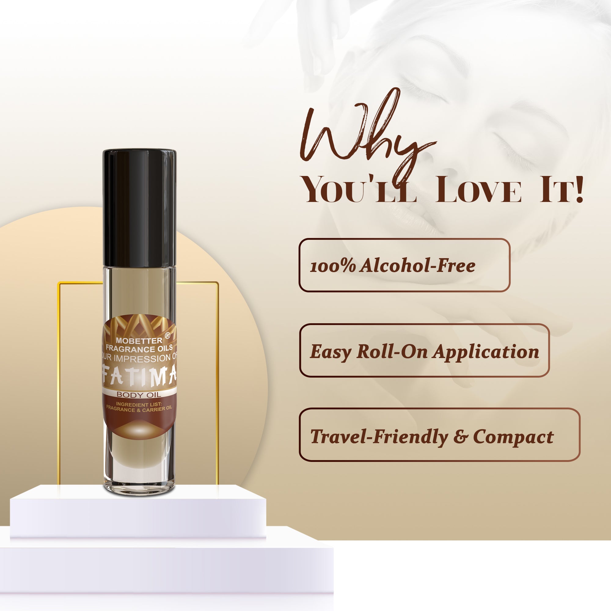 Image of Impression of Fatima Perfume Body Oil