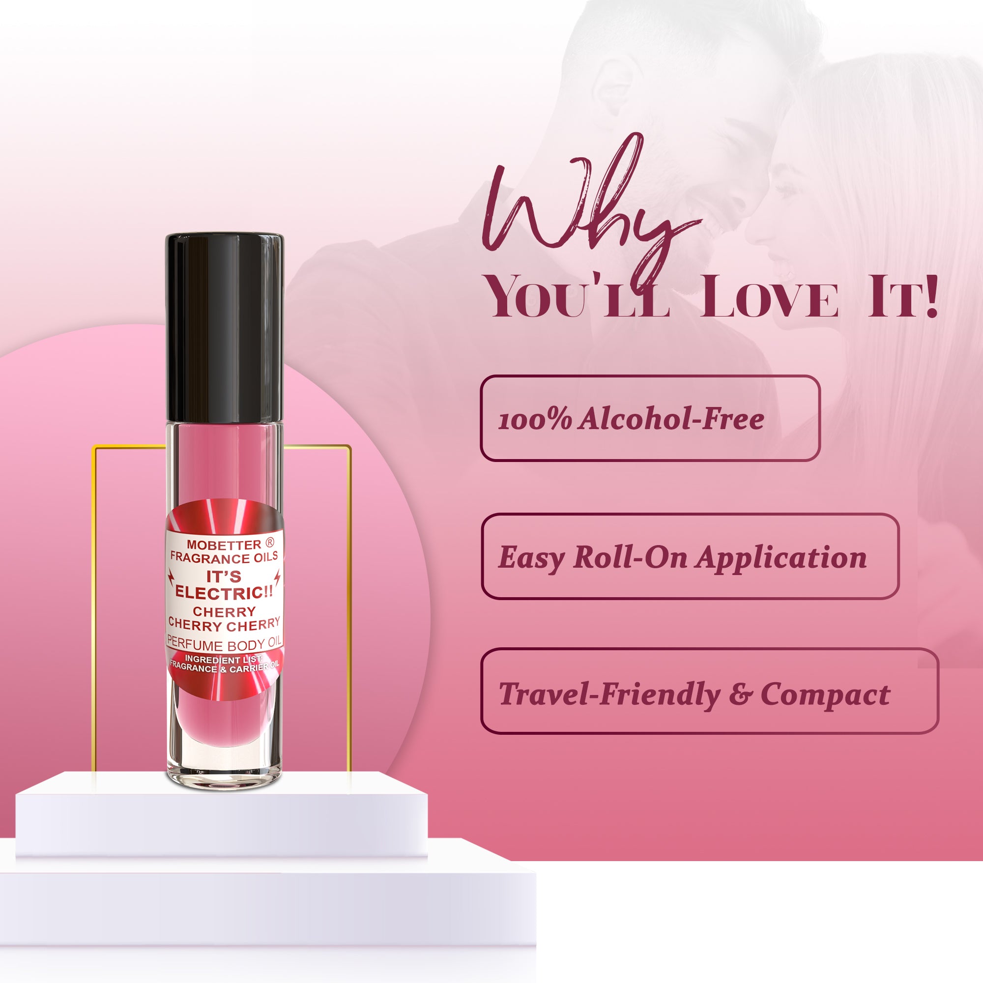Image of It's Electric!! Cherry Cherry Cherry Perfume Body Oil