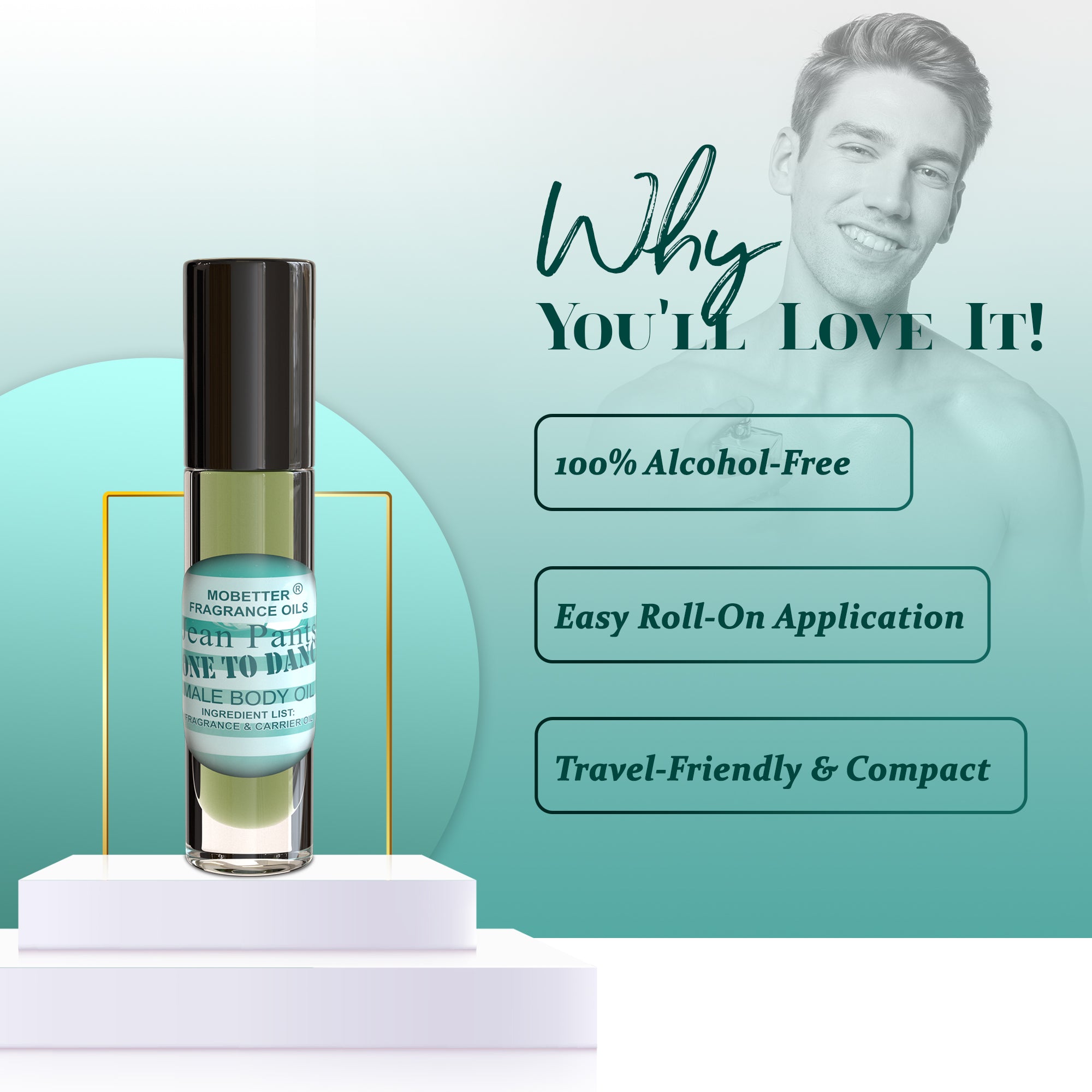 Image of Jean Pants Gone To Dance Perfume Body Oil