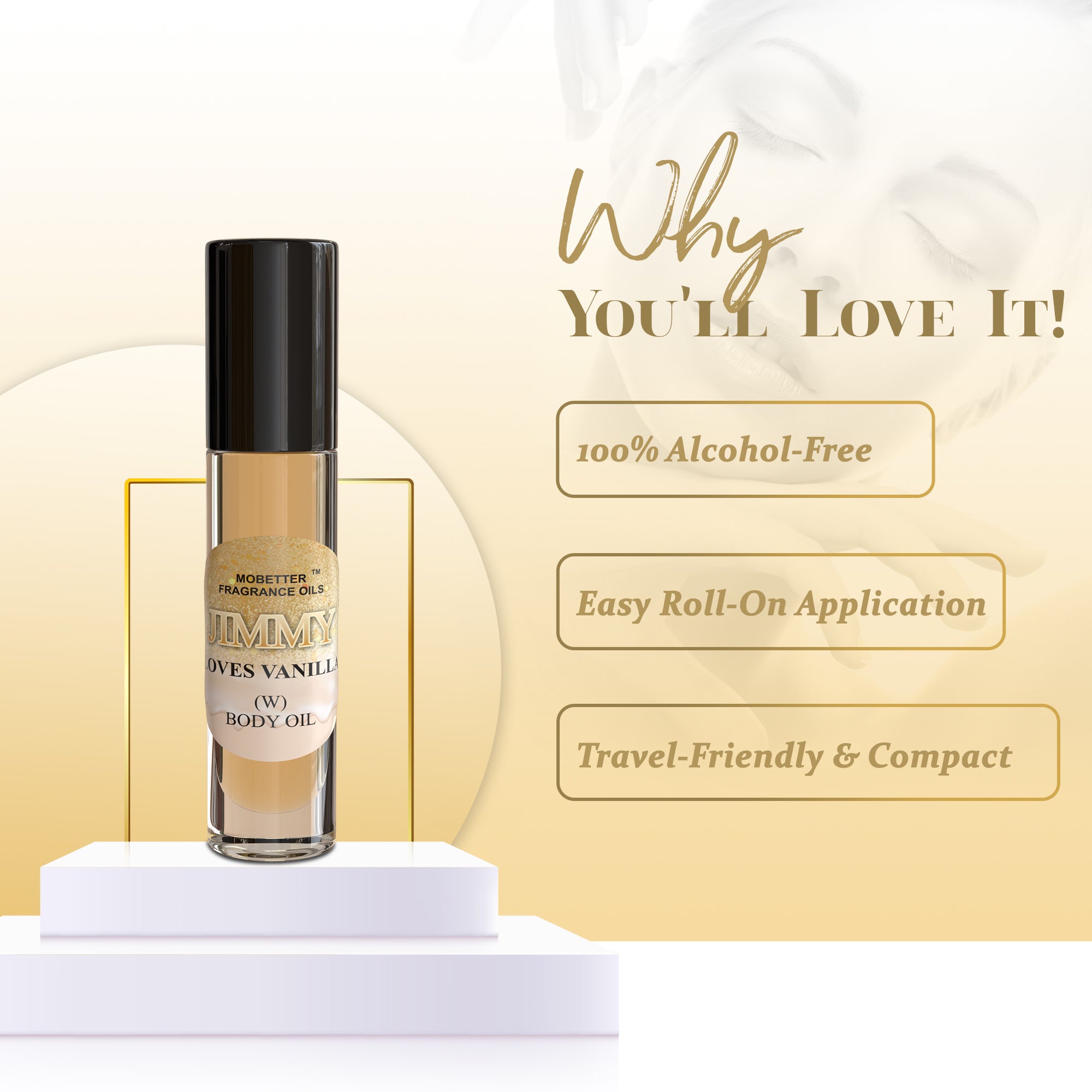 Image of Jimmy Loves Vanilla Perfume Body Oil