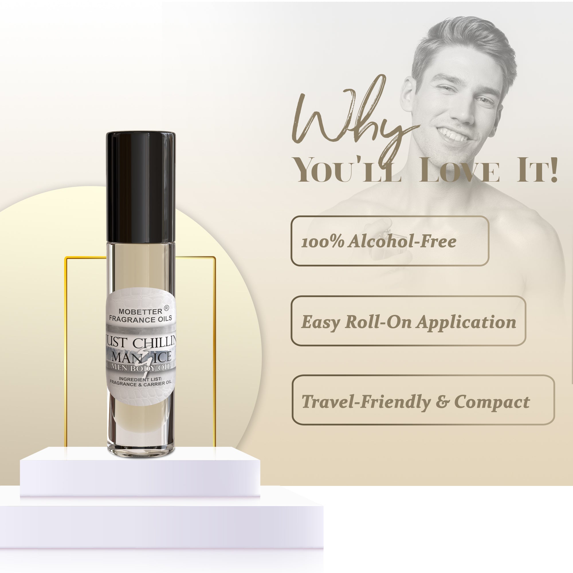 Image of Just Chillin Man & Ice Perfume Body Oil