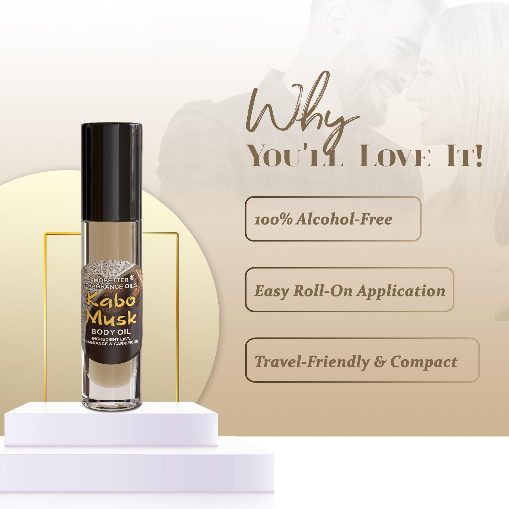 Image of Kabo Musk Perfume Body Oil