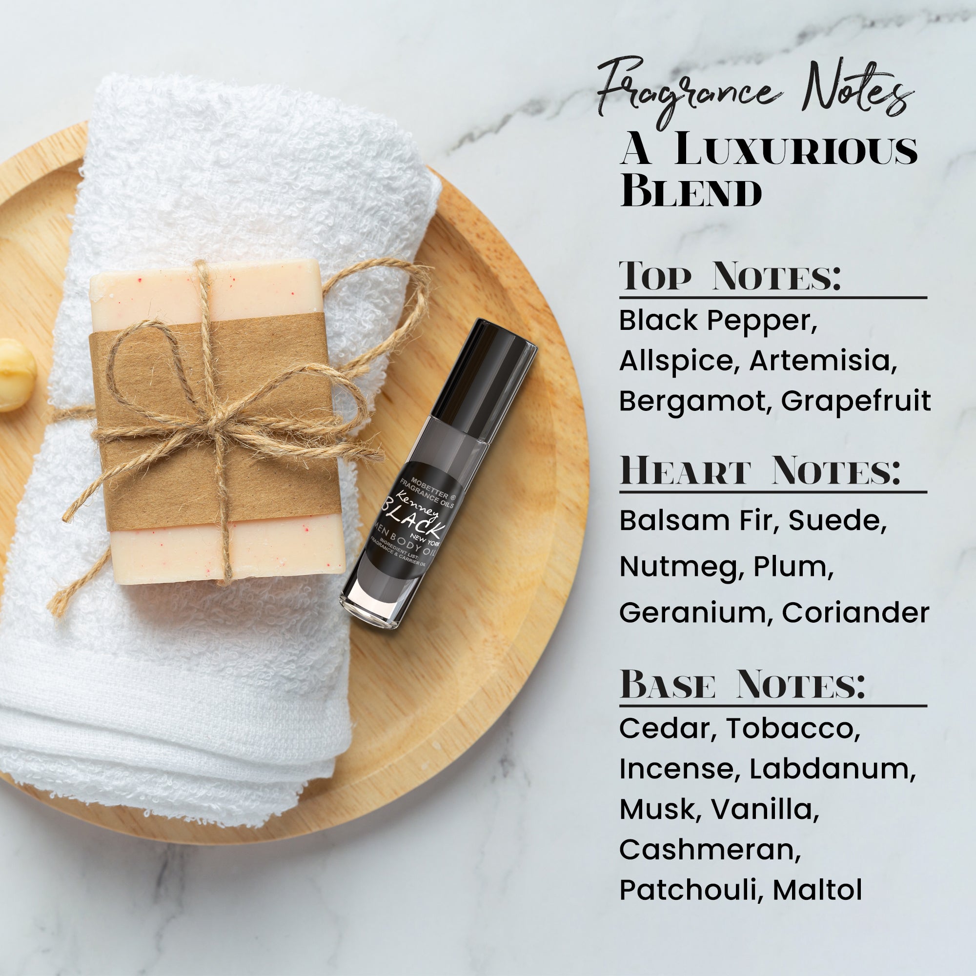 Image of Kenney Black New York Perfume Body Oil