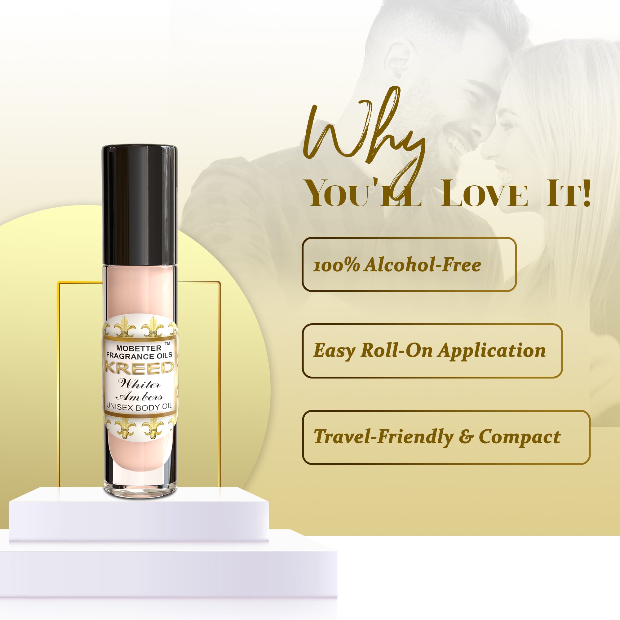 Image of Kreed Whiter Ambers Perfume Body Oil