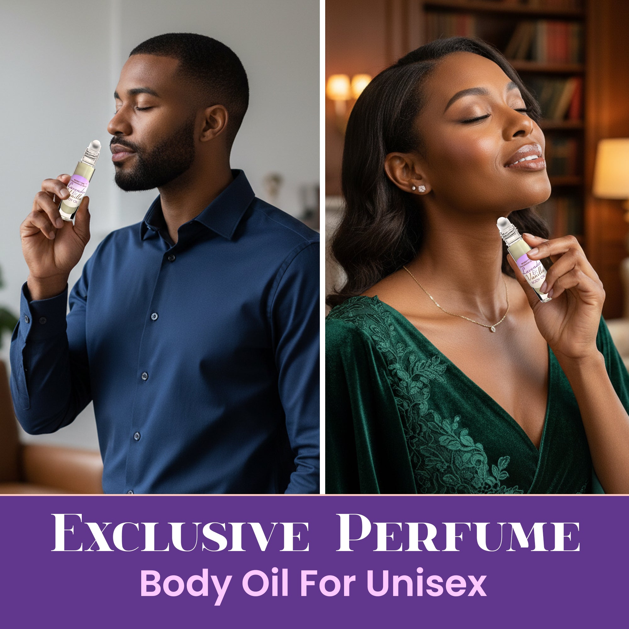 Image of Lavender & Vanilla Perfume Body Oil