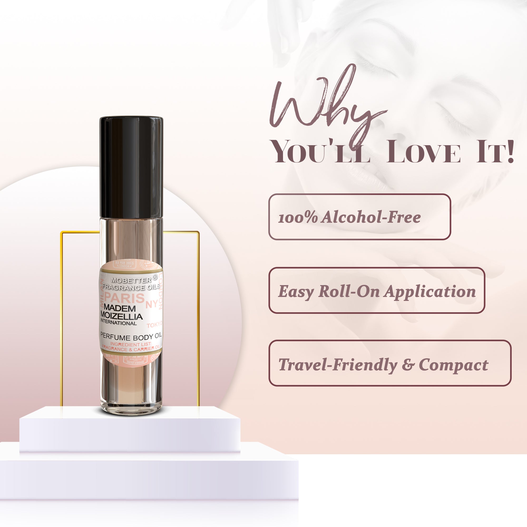 Image of Madem Moizellia International Perfume Body Oil