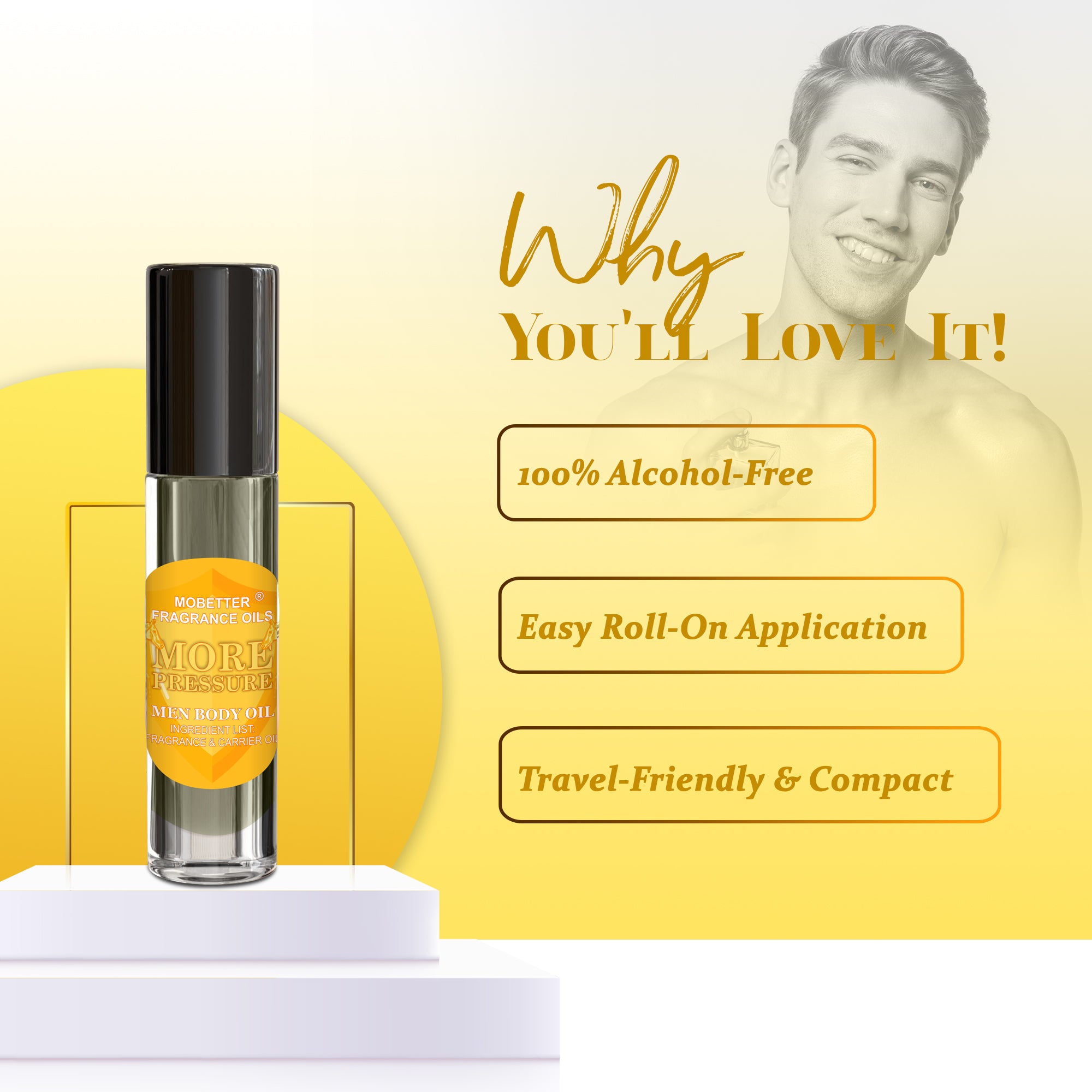 Image of More Pressure Perfume Body Oil