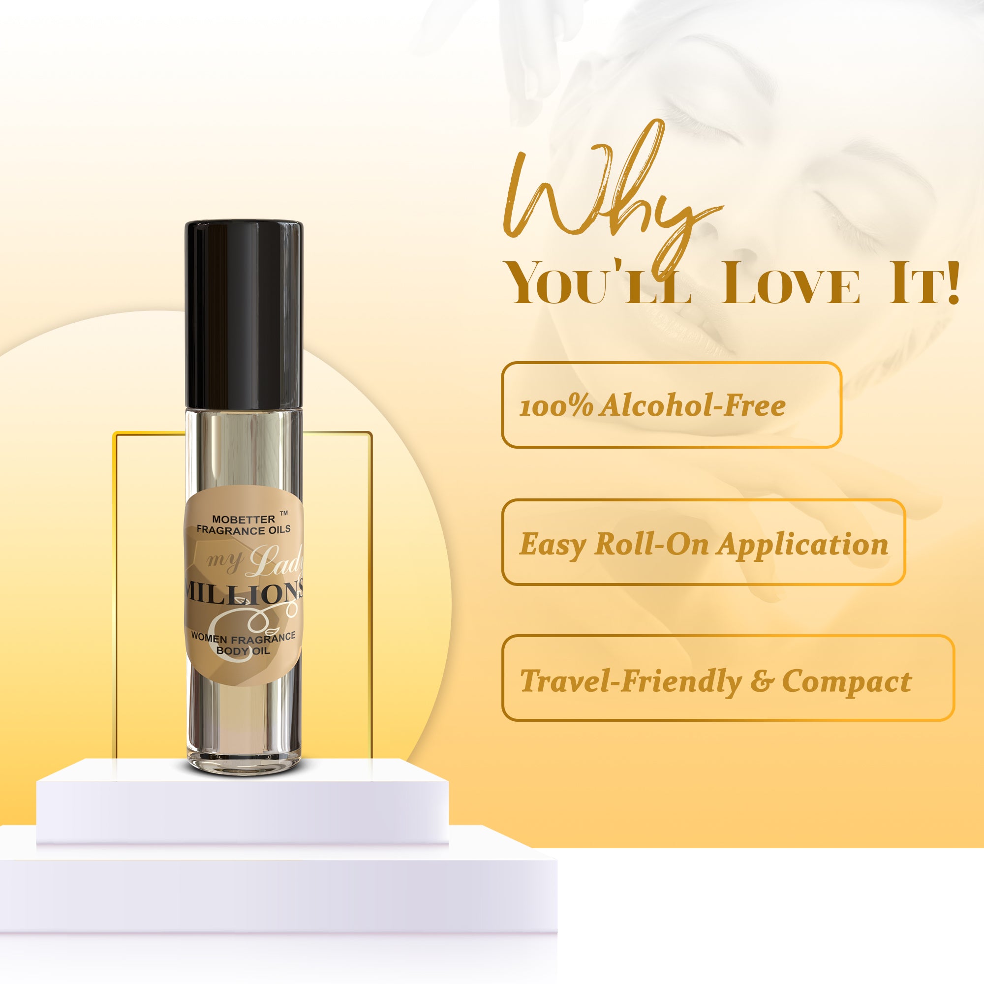 Image of My Lady Millions Perfume Body Oil