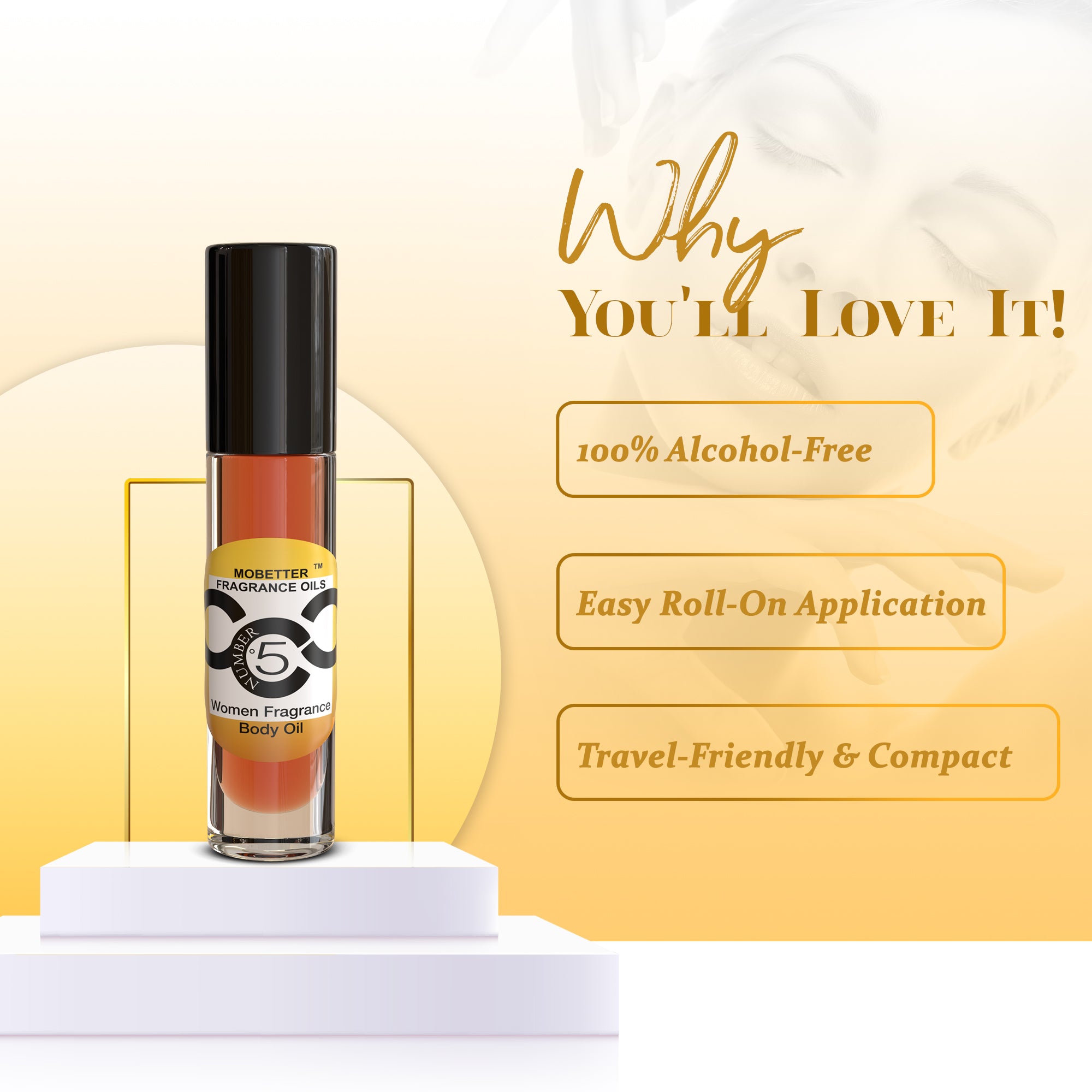 Image of Number 5 CCC Perfume Body Oil