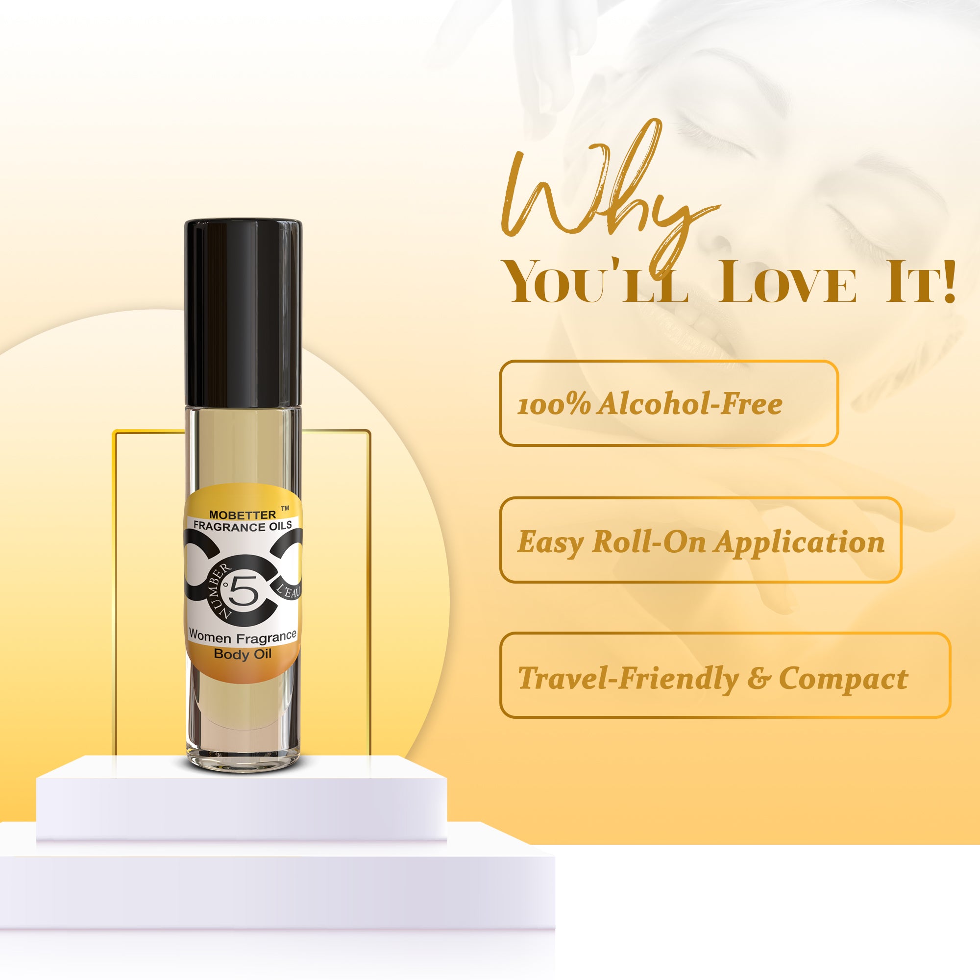 Image of Number 5 CCC Leau Perfume Body Oil