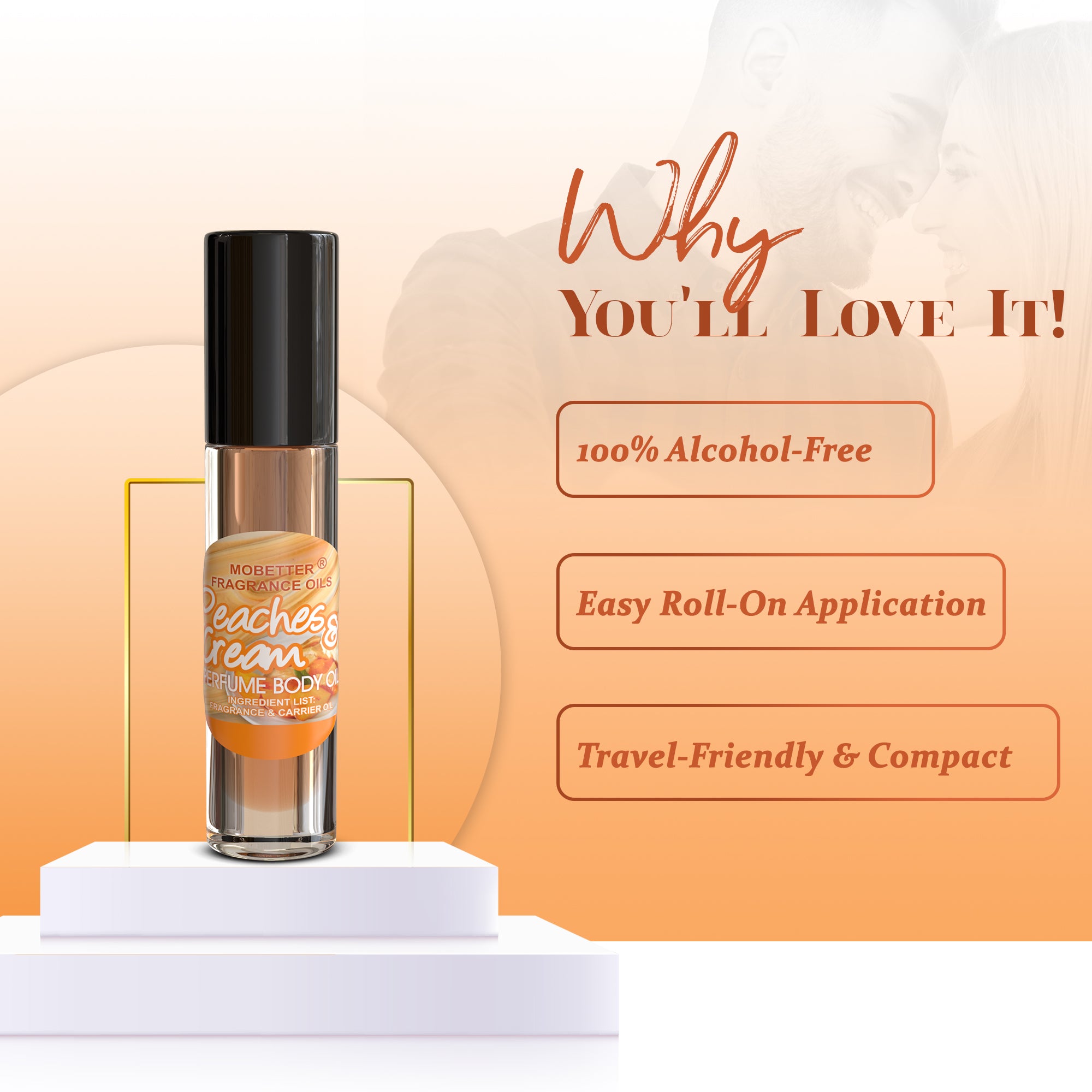 Image of Peaches and Cream Perfume Body Oil