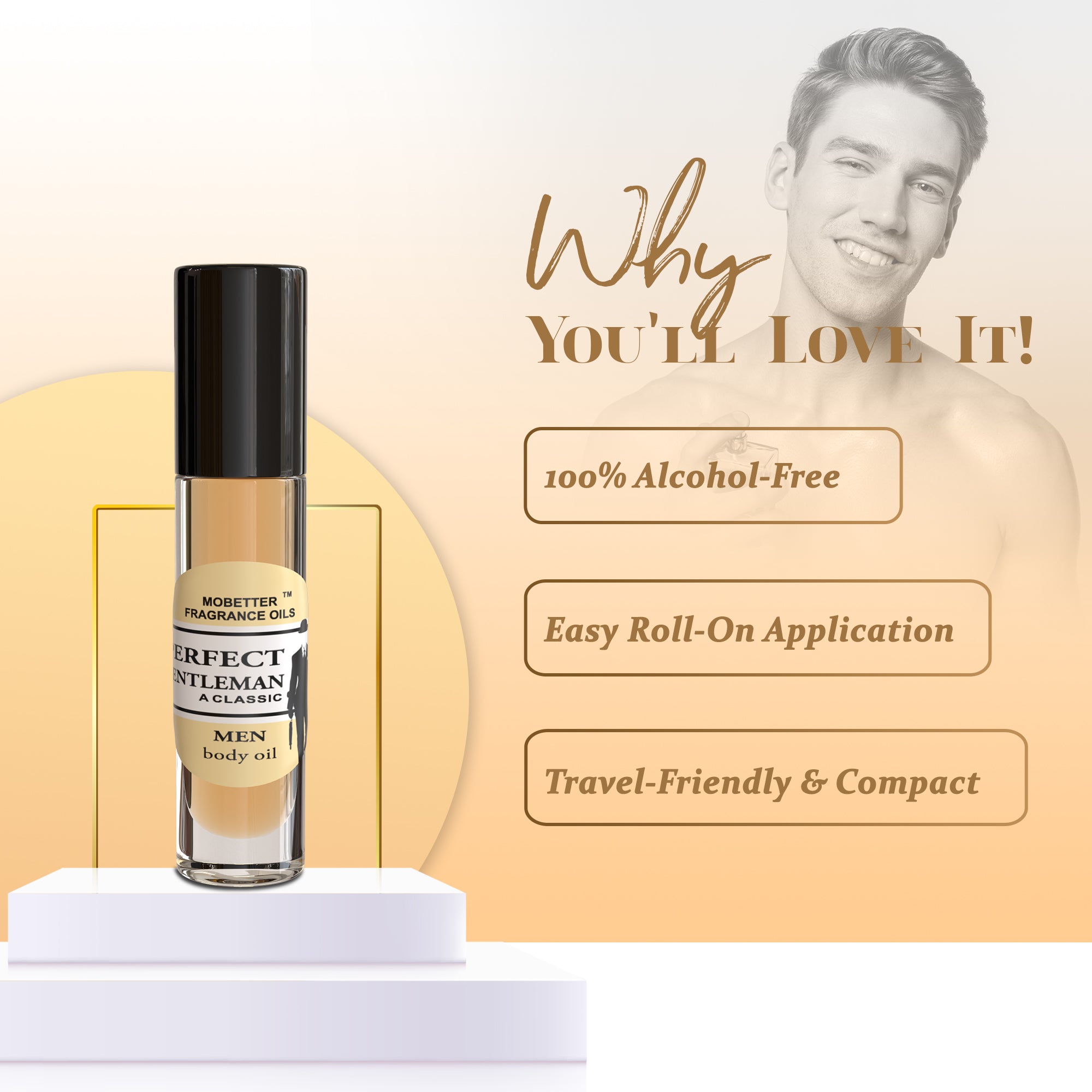 Image of Perfect Gentleman A Classic Perfume Body Oil