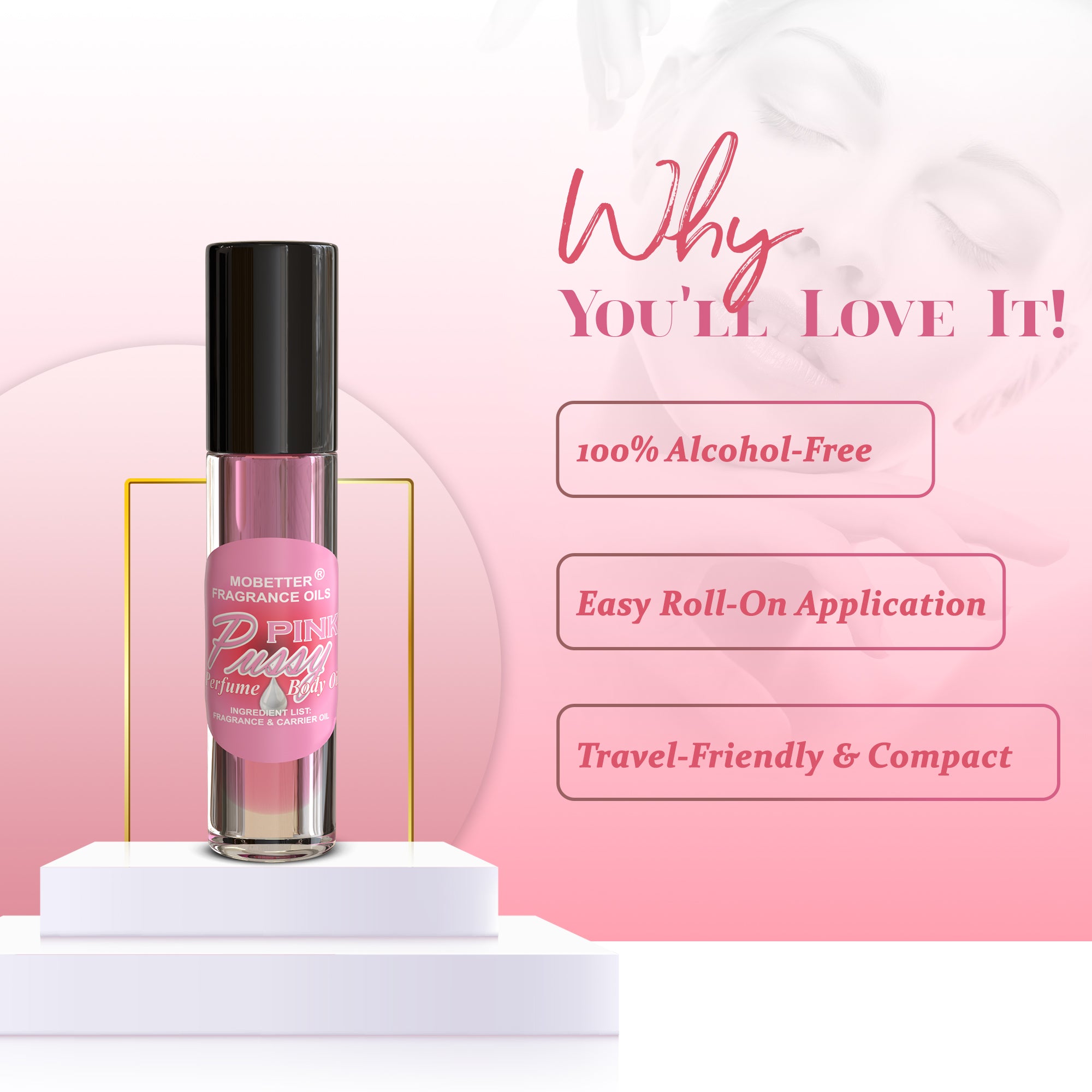 Image of Pink Pussy Perfume Body Oil