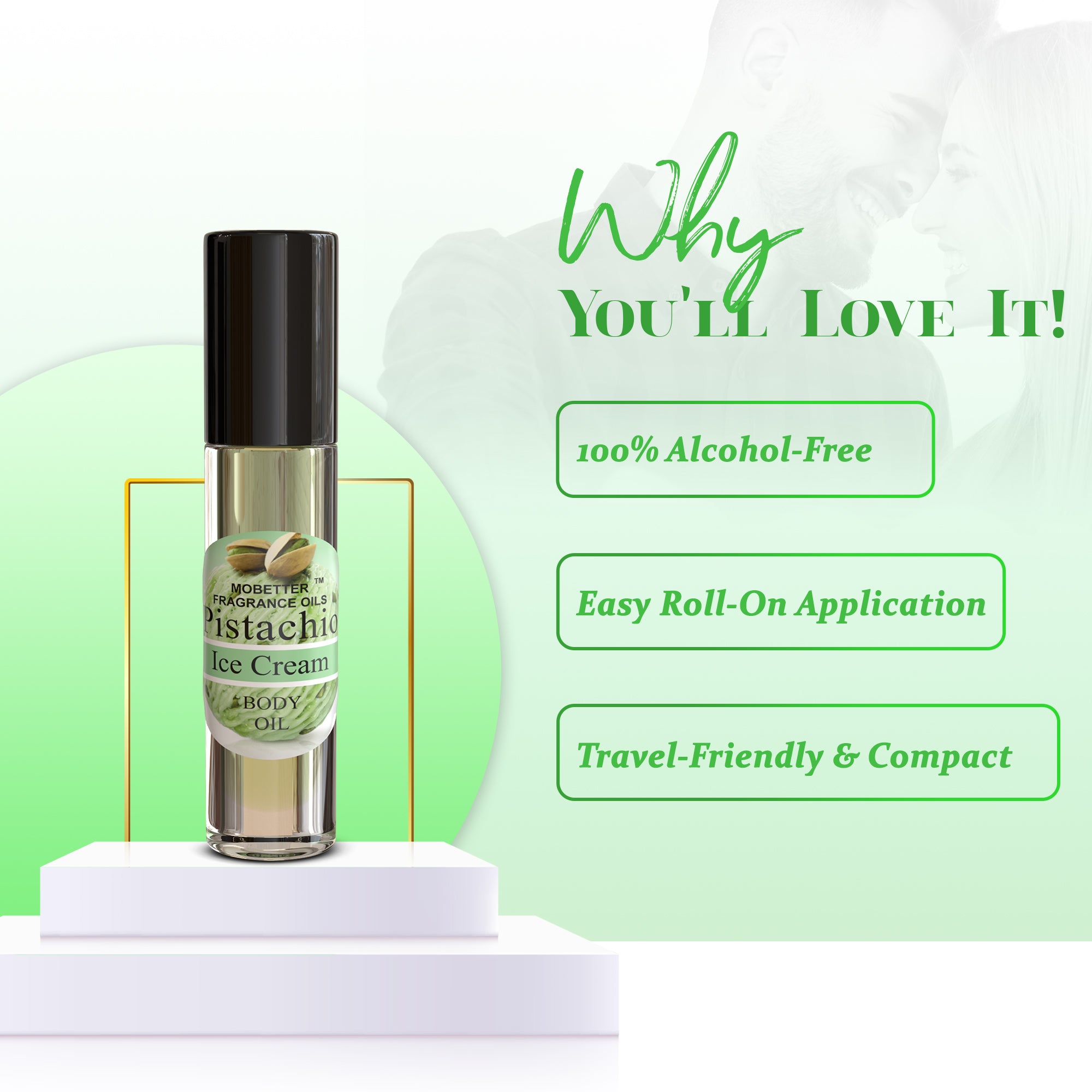 Image of Pistachio Ice Cream Perfume Body Oil
