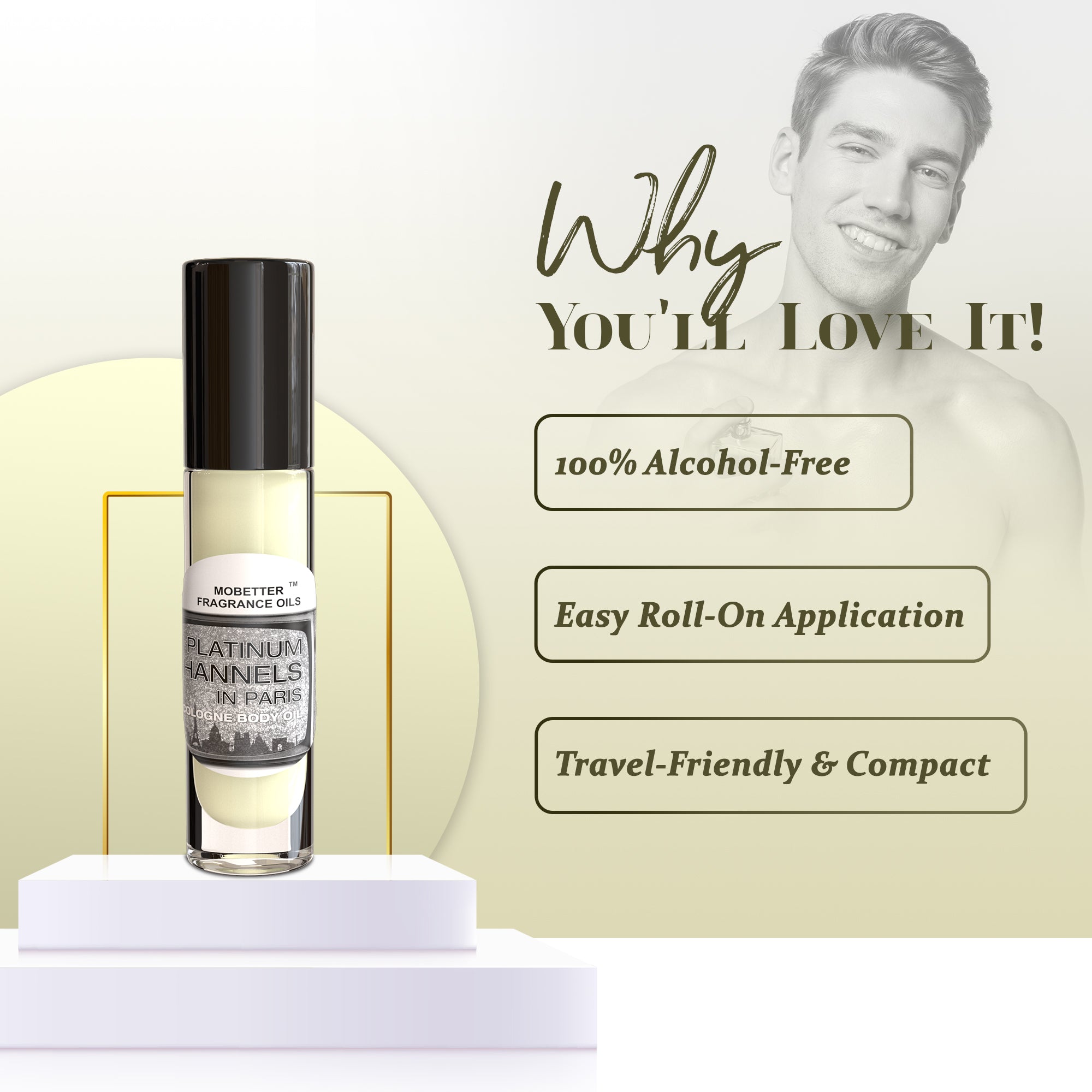 Image of Platinum Channels In Paris Perfume Body Oil