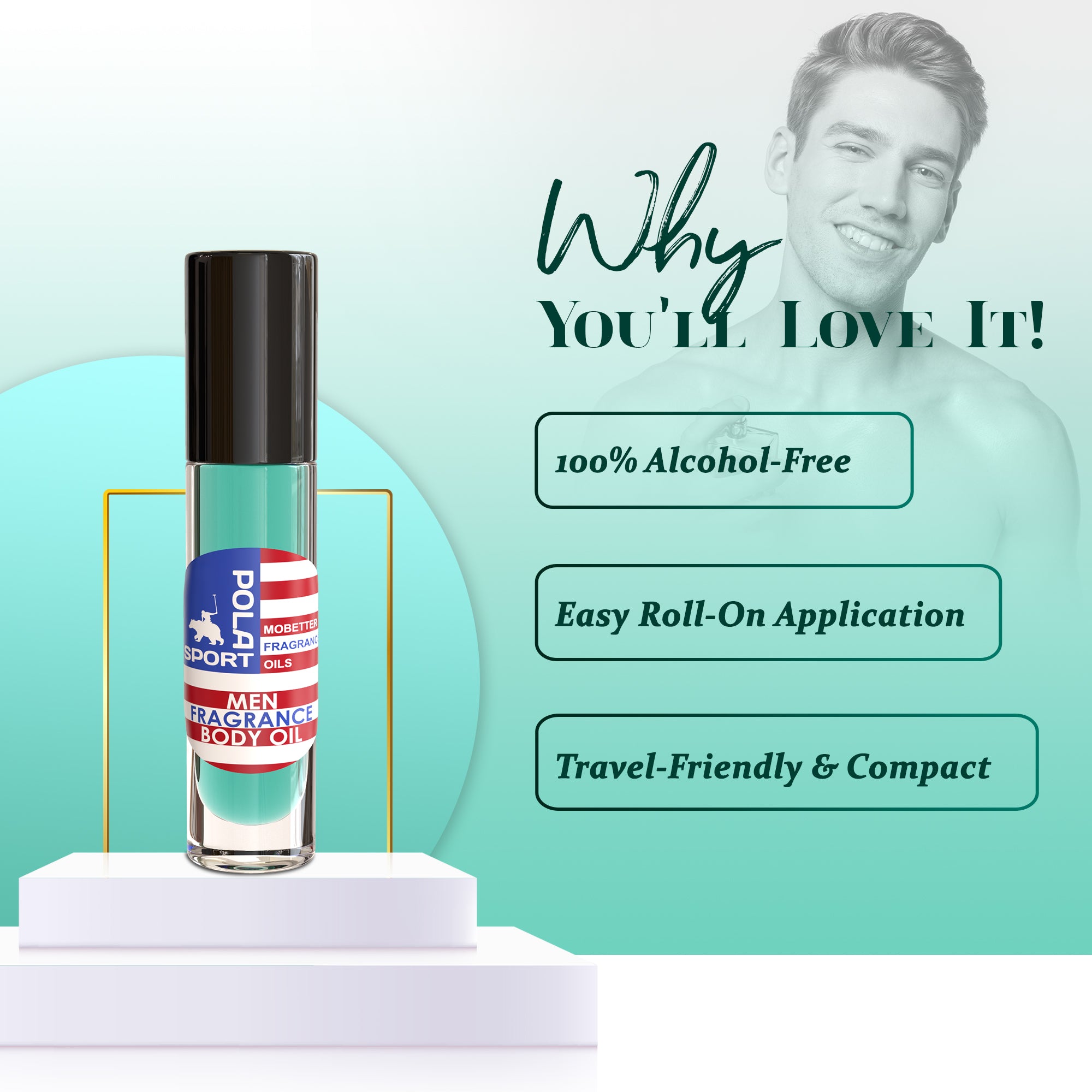 Image of Pola Sport Perfume Body Oil