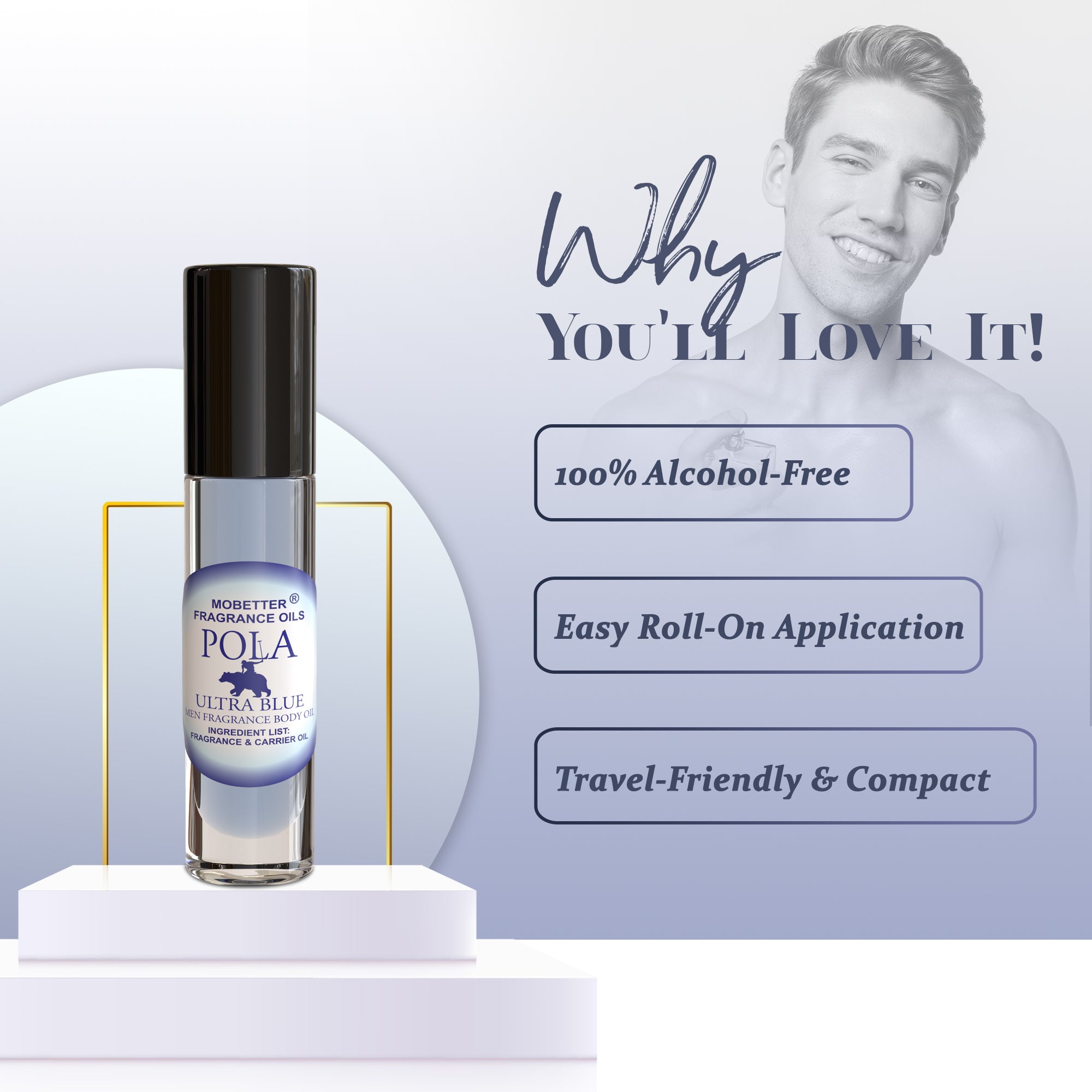Image of Pola Ultra Blue Perfume Body Oil