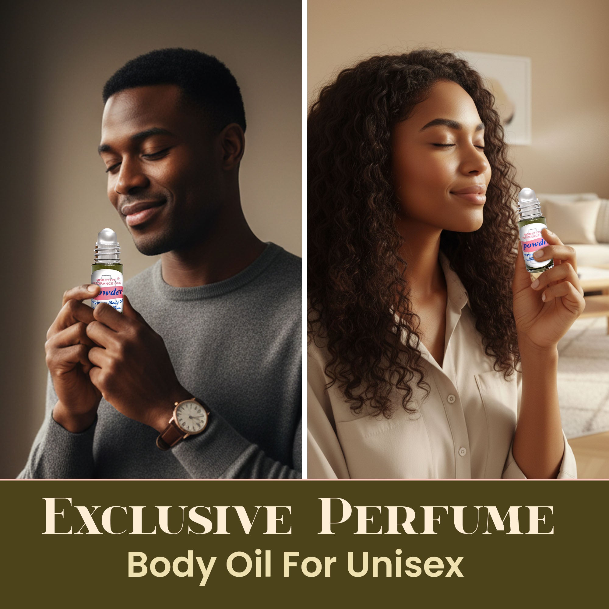 Image of Powder 1 Oz Perfume Body Oil