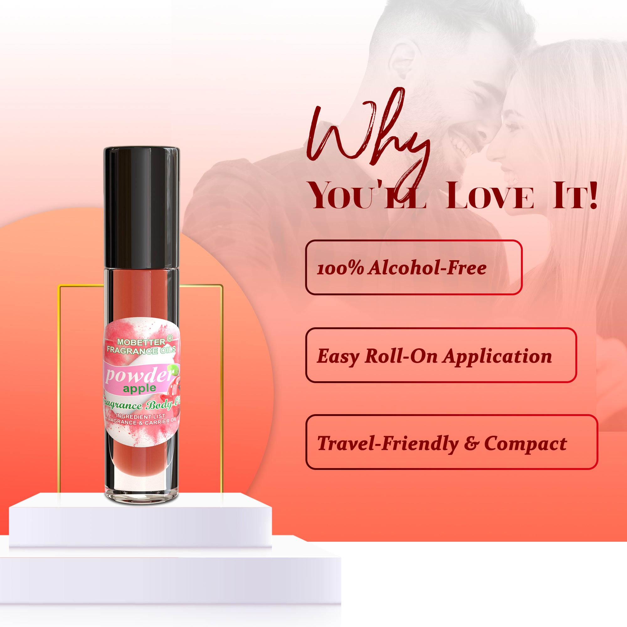Image of Powder Apple Perfume Body Oil