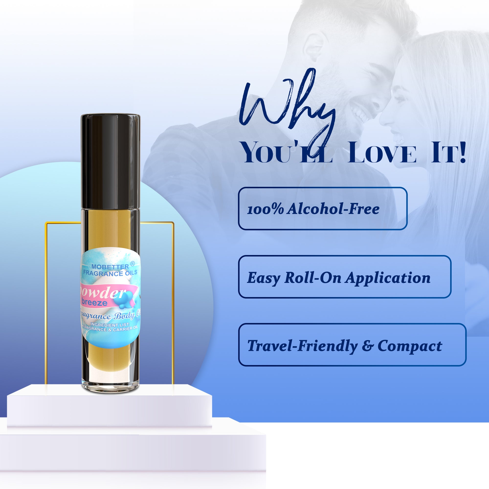Image of Powder Breeze Perfume Body Oil